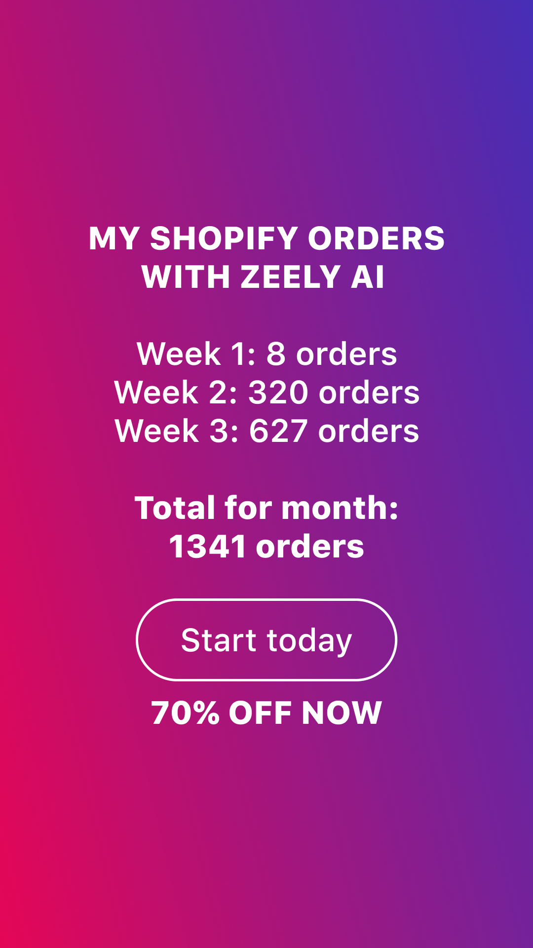 Zeely Facebook ad