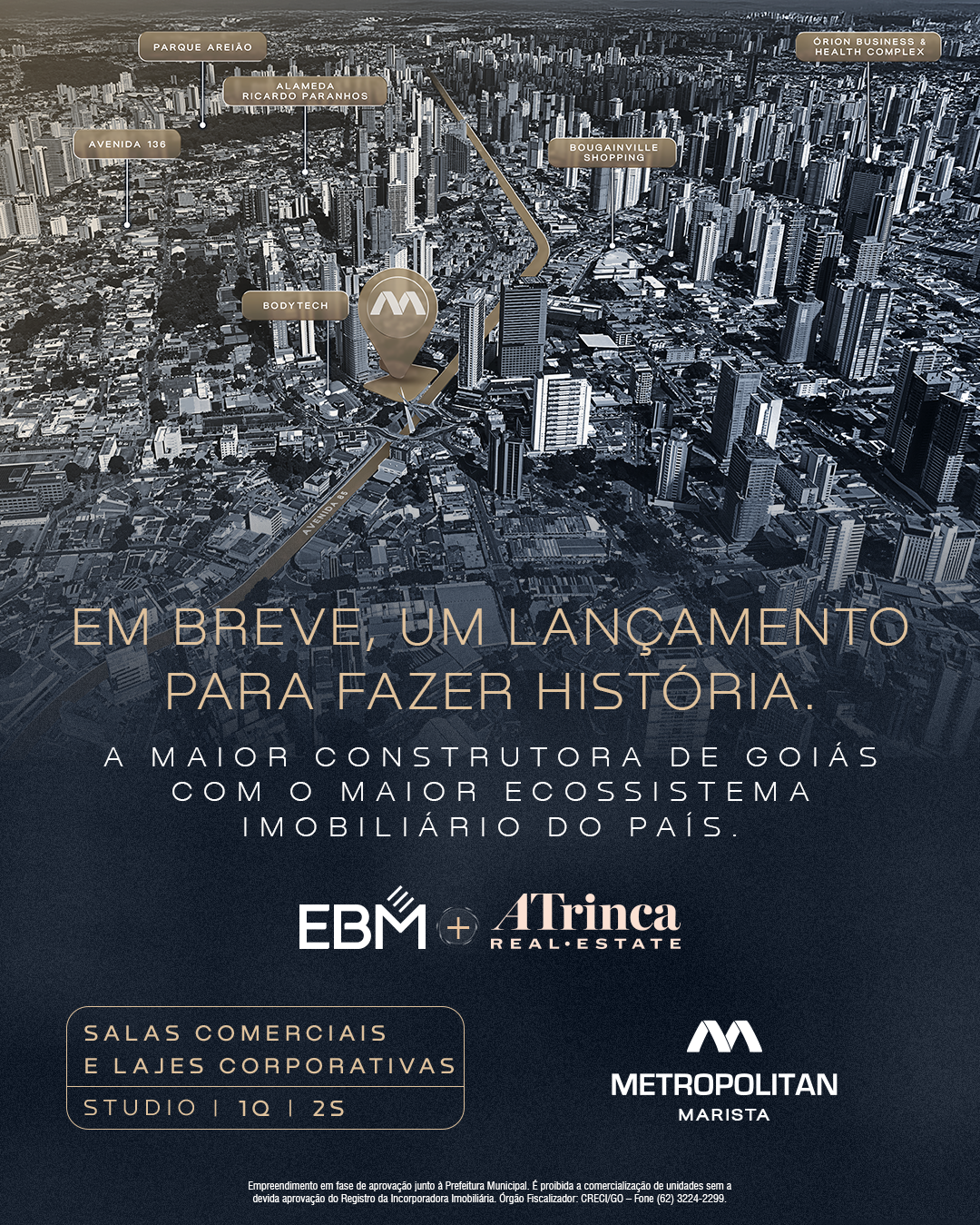 EBM Incorporações Facebook ad from Jul 15, 2026