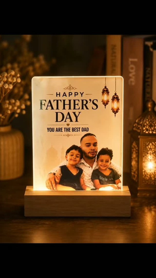 magicprints.shop Facebook ad: Light up your favorite memories.