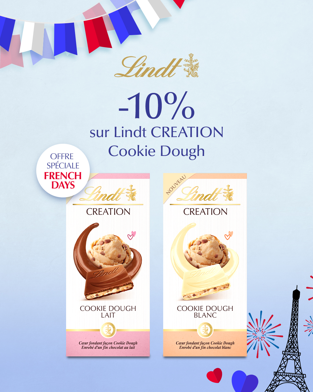Lindt Facebook ad