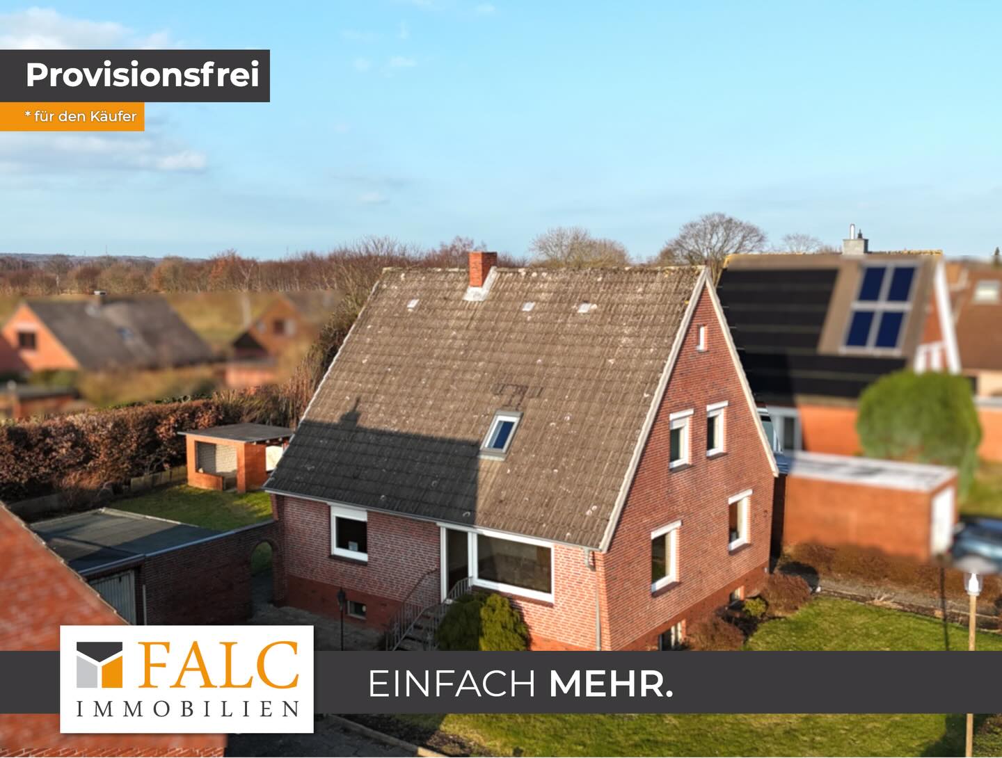FALC Immobilien Altenholz Facebook ad: ZU VERKAUFEN