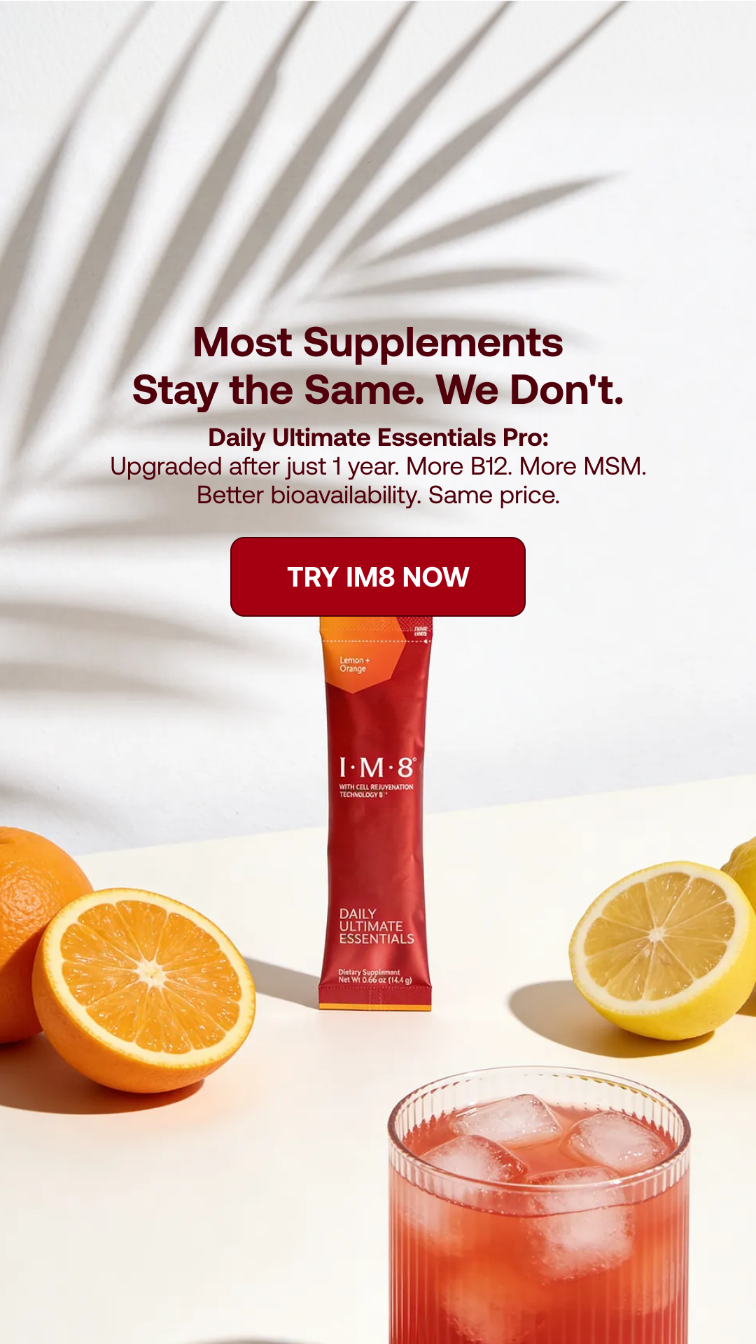 IM8 Health Facebook ad
