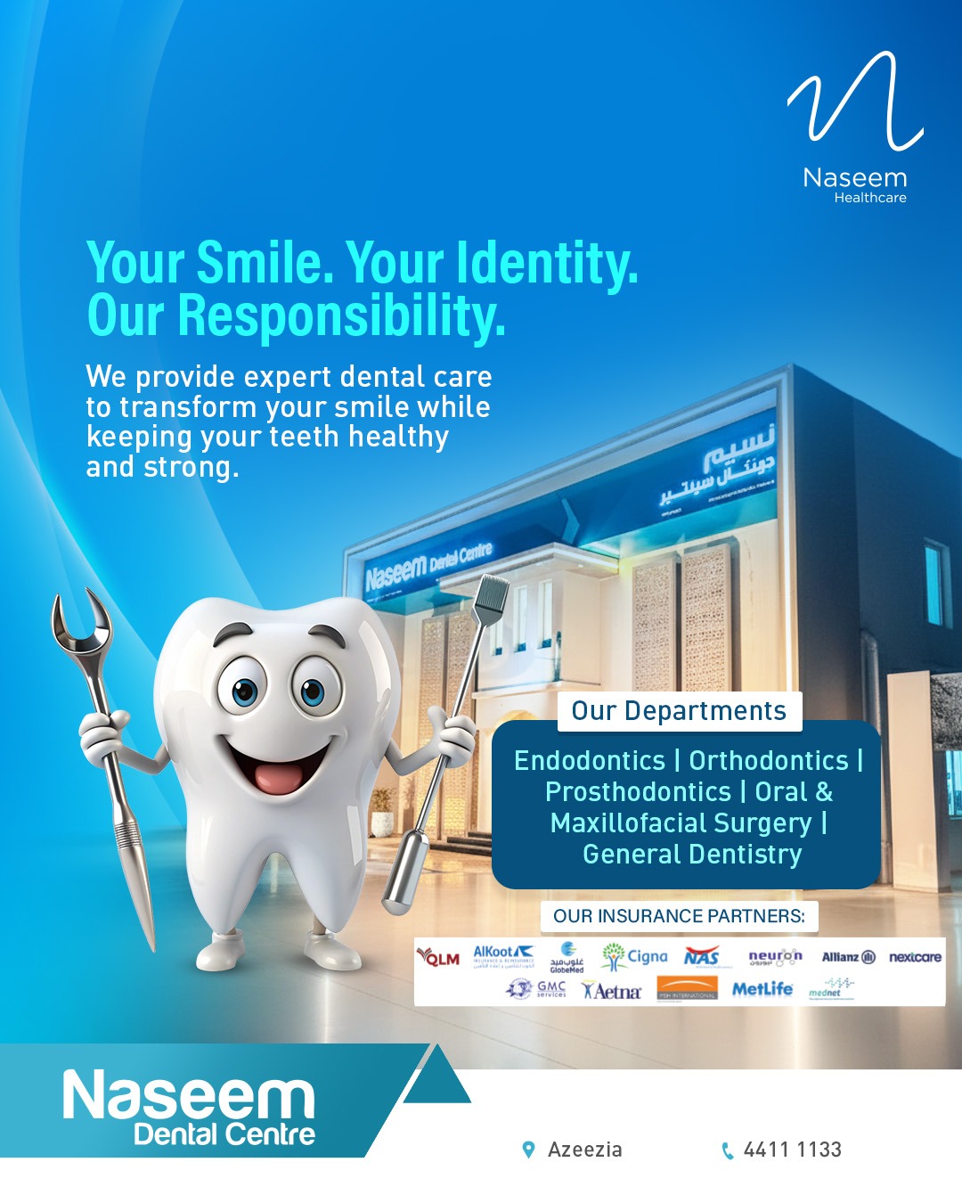 Naseem Dental Centre Facebook ad