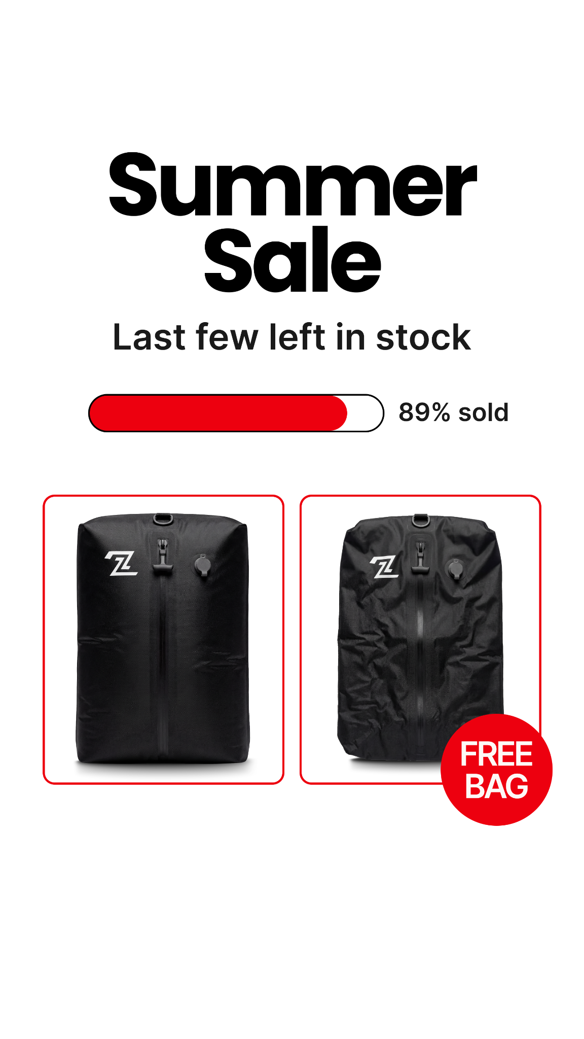 2packbag Facebook ad