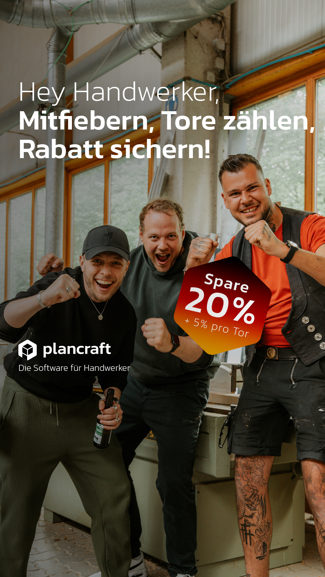 Plancraft - Einfache Handwerkersoftware Facebook ad