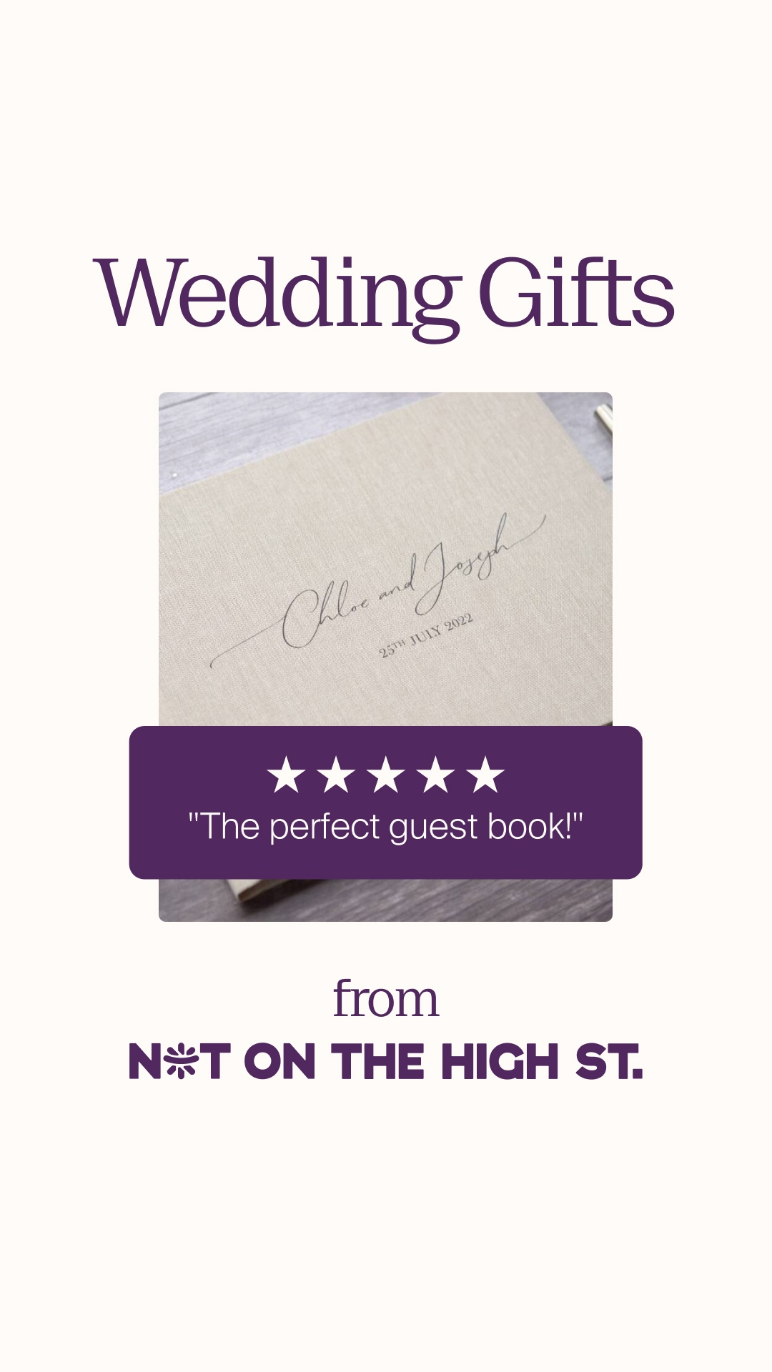 notonthehighstreet Facebook ad