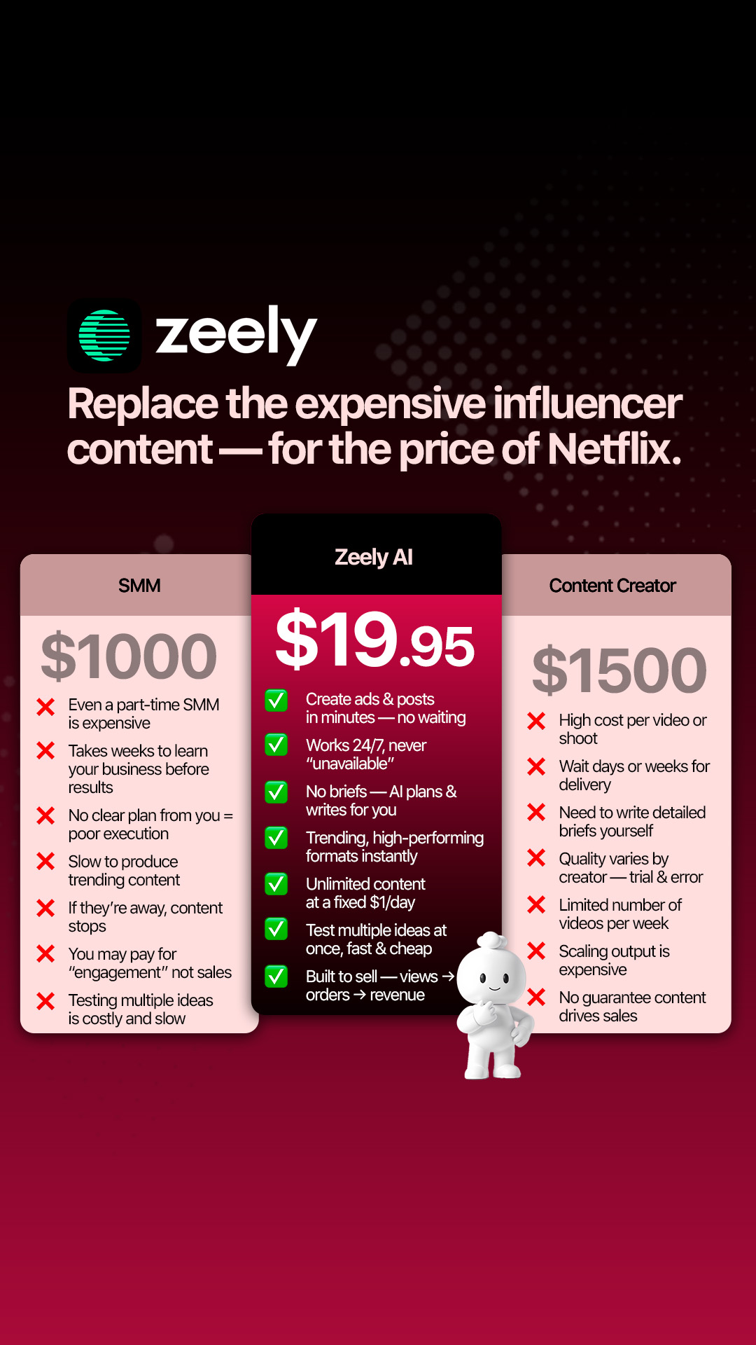 Zeely Facebook ad