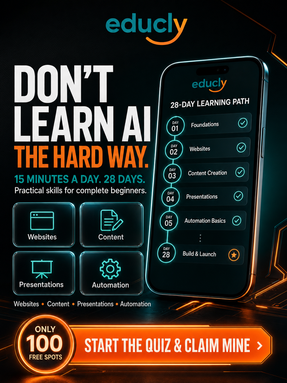 Educly AI App Facebook ad
