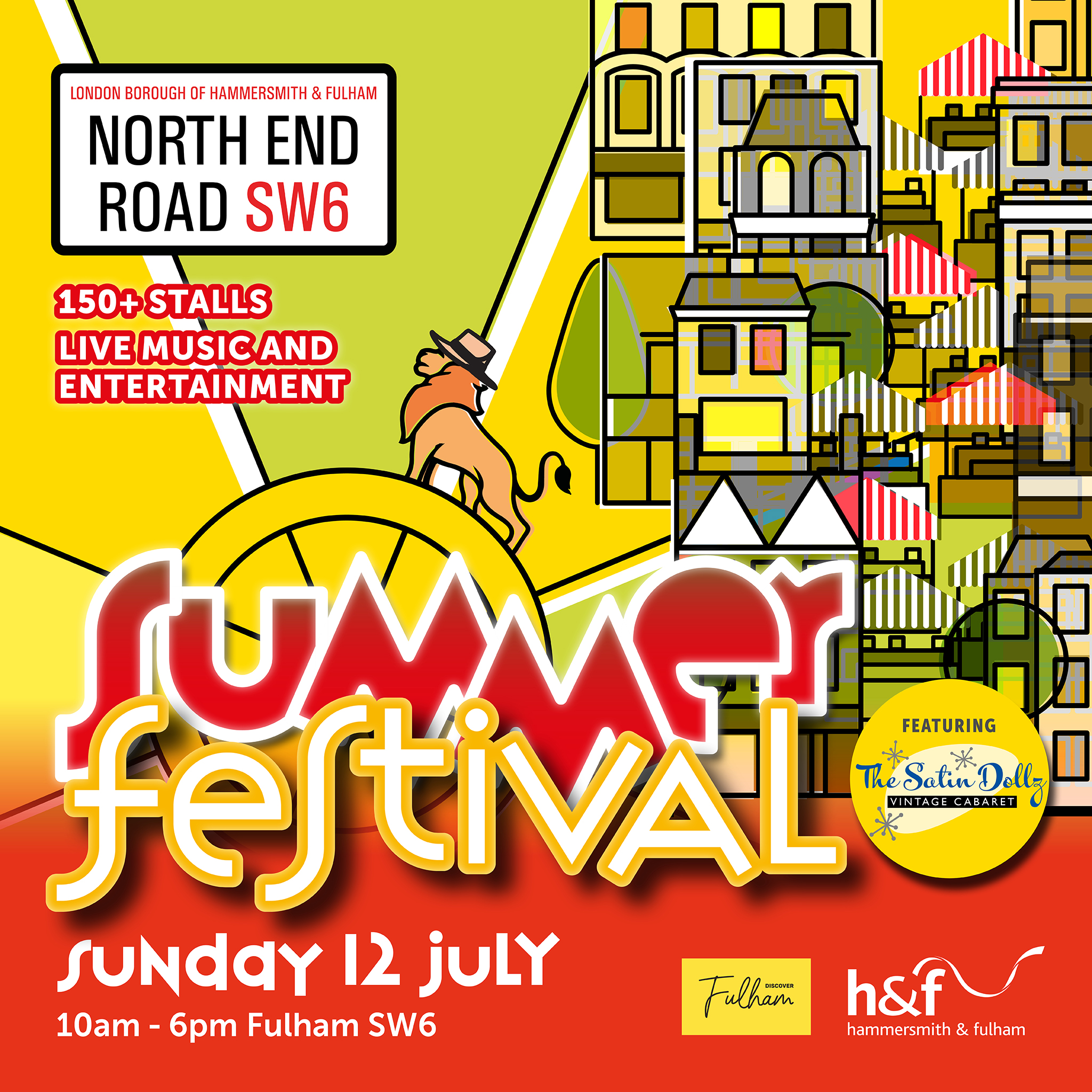 Hammersmith & Fulham Council Facebook ad: North End Road Summer Festival