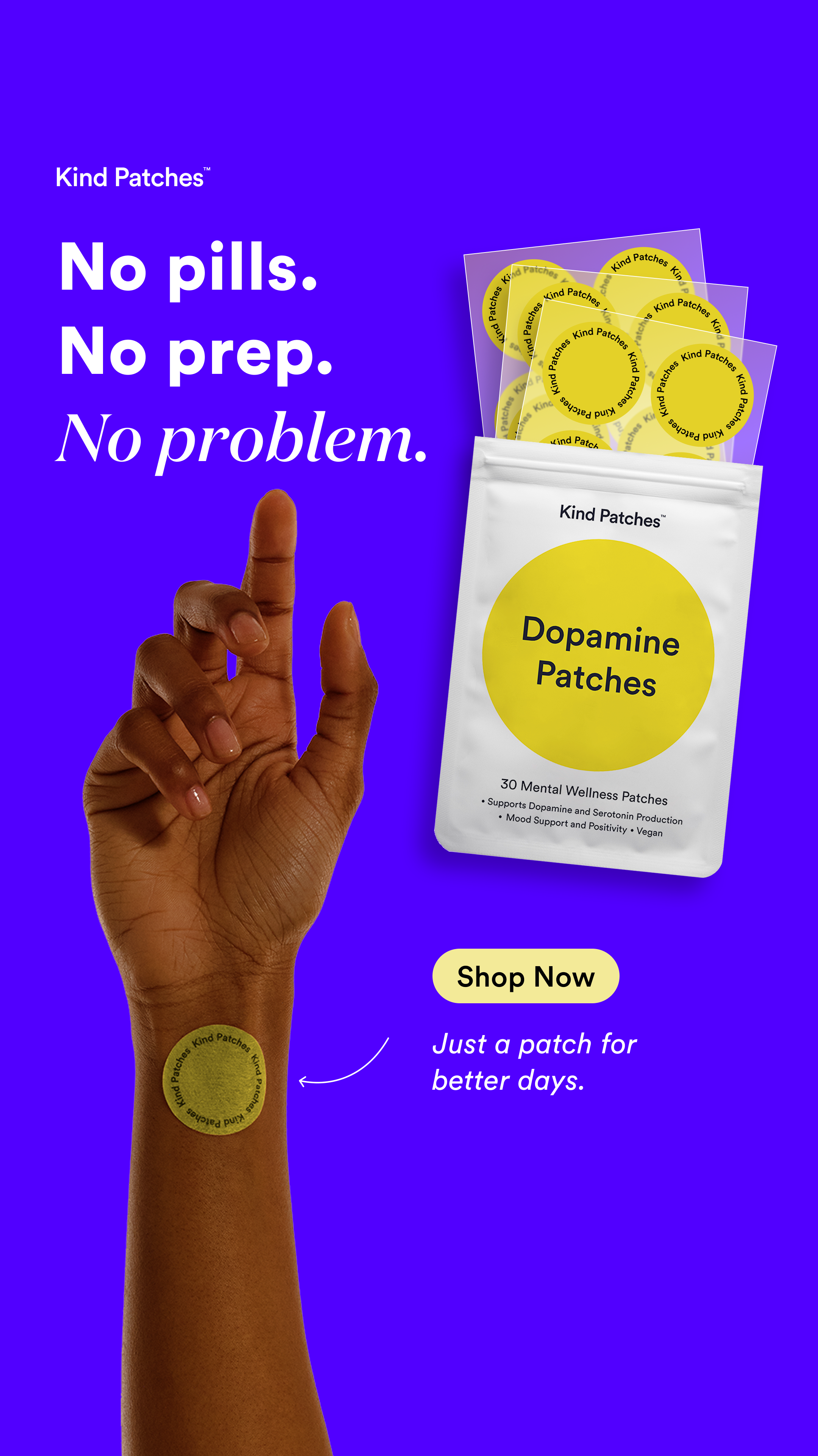 Kind Patches Facebook ad