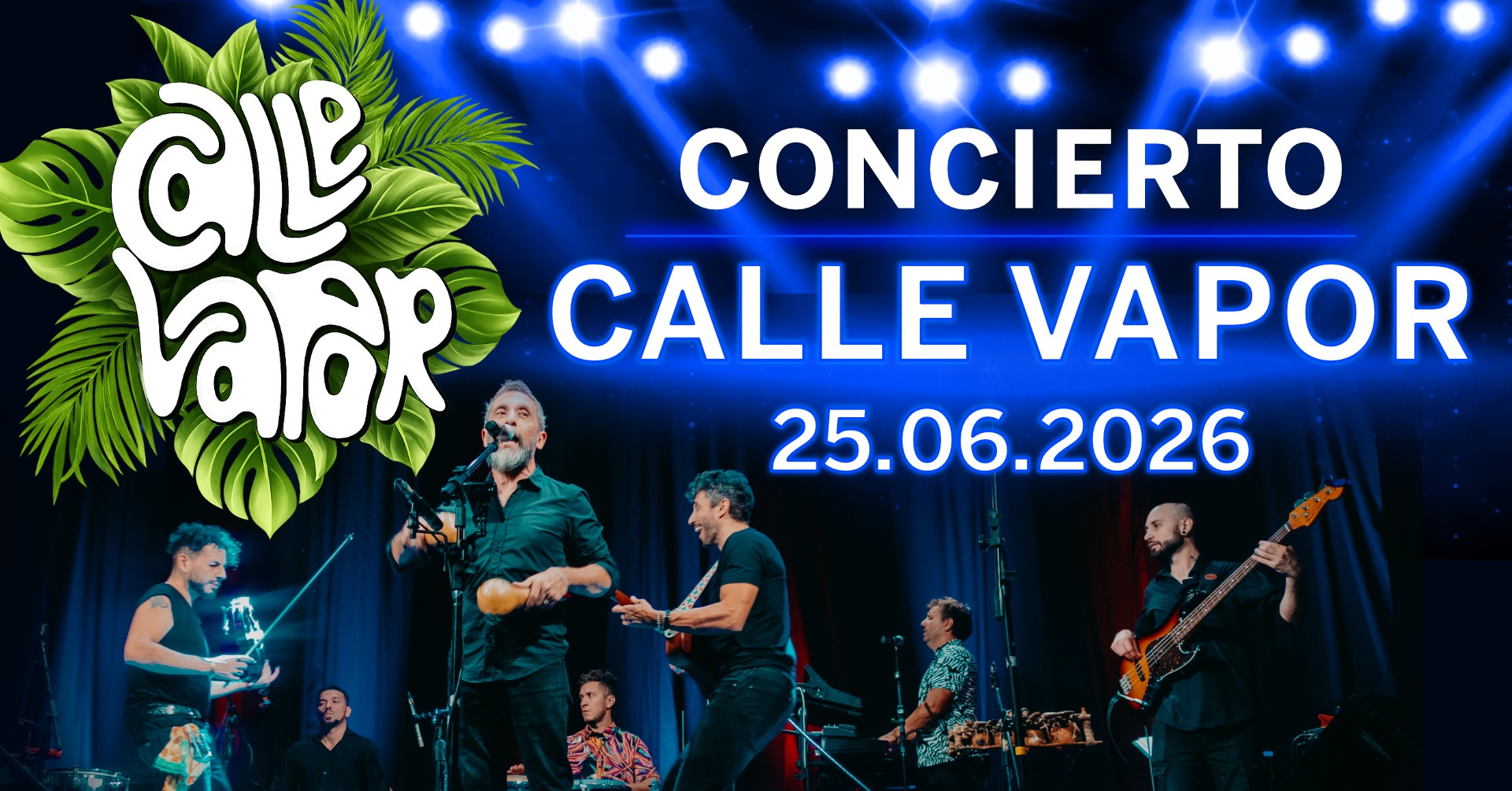 MimoMusic Facebook ad: Concert Calle Vapor Switzerland