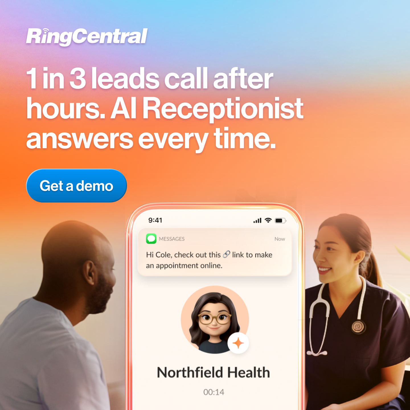 RingCentral Facebook ad
