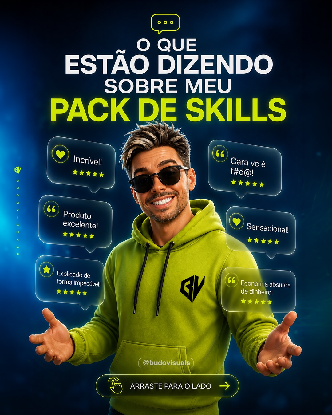 BudoVisuals Facebook ad: Muitos já estão entendendo o real valor de…