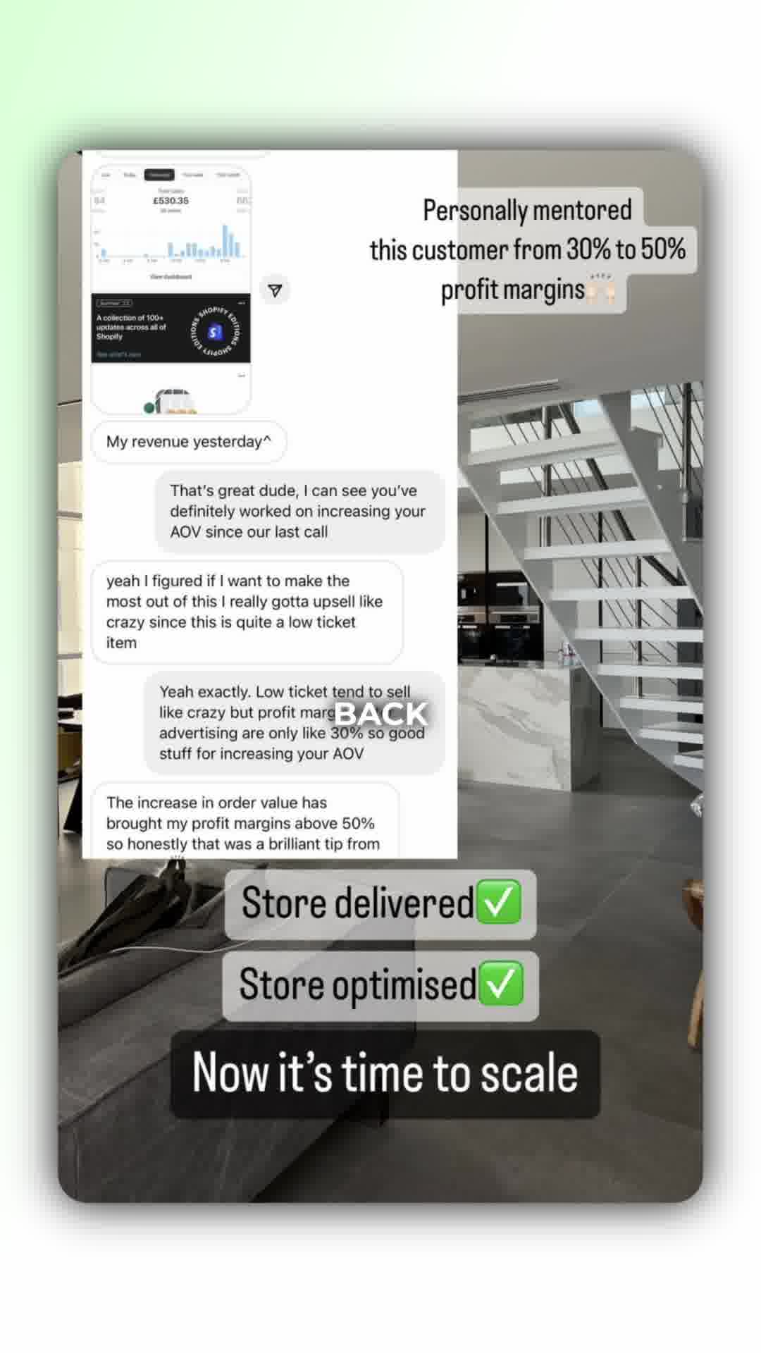 Storesbybeckett Facebook ad: We'll Build Your Shopify Store For Only £20!