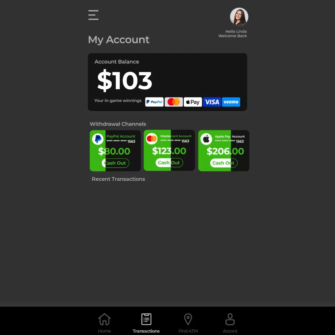 Bubble Cash Facebook ad: Play to EARN