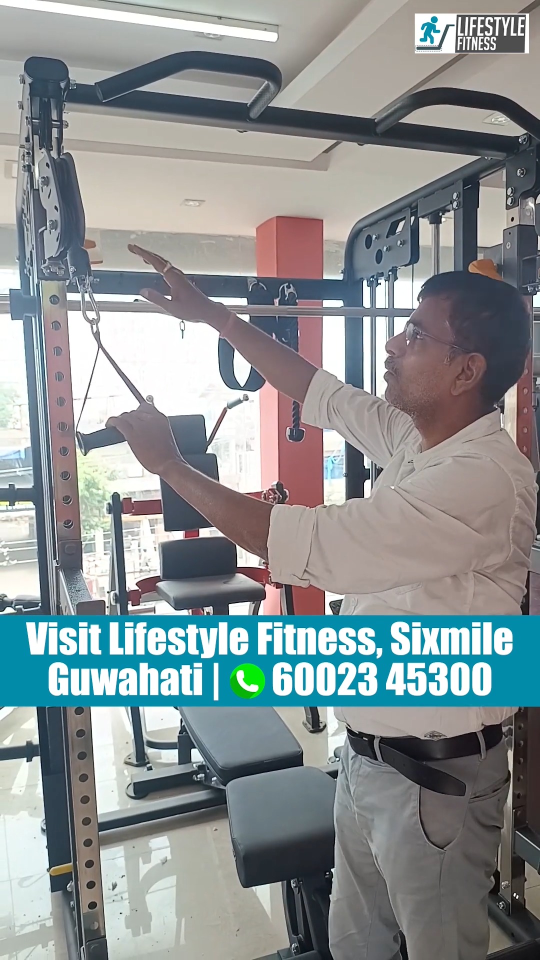 Lifestyle Fitness Co. - Guwahati Facebook ad: Assam’s No.1 Fitness Store, Visit!