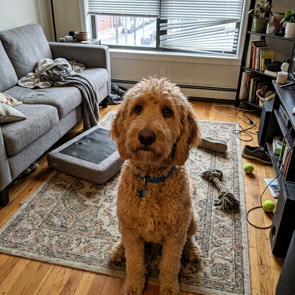 Nancy Nichols Facebook ad: I Watched My Dog Suffer From My Desk