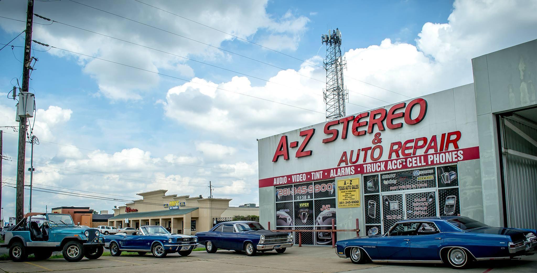 A-Z STEREO Facebook ad: A-Z Stereo & Auto Repair
