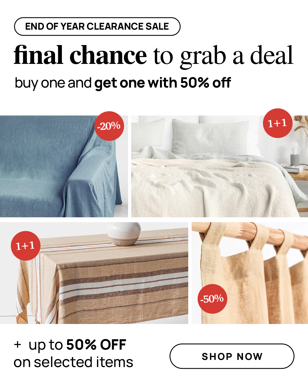 MagicLinen Facebook ad