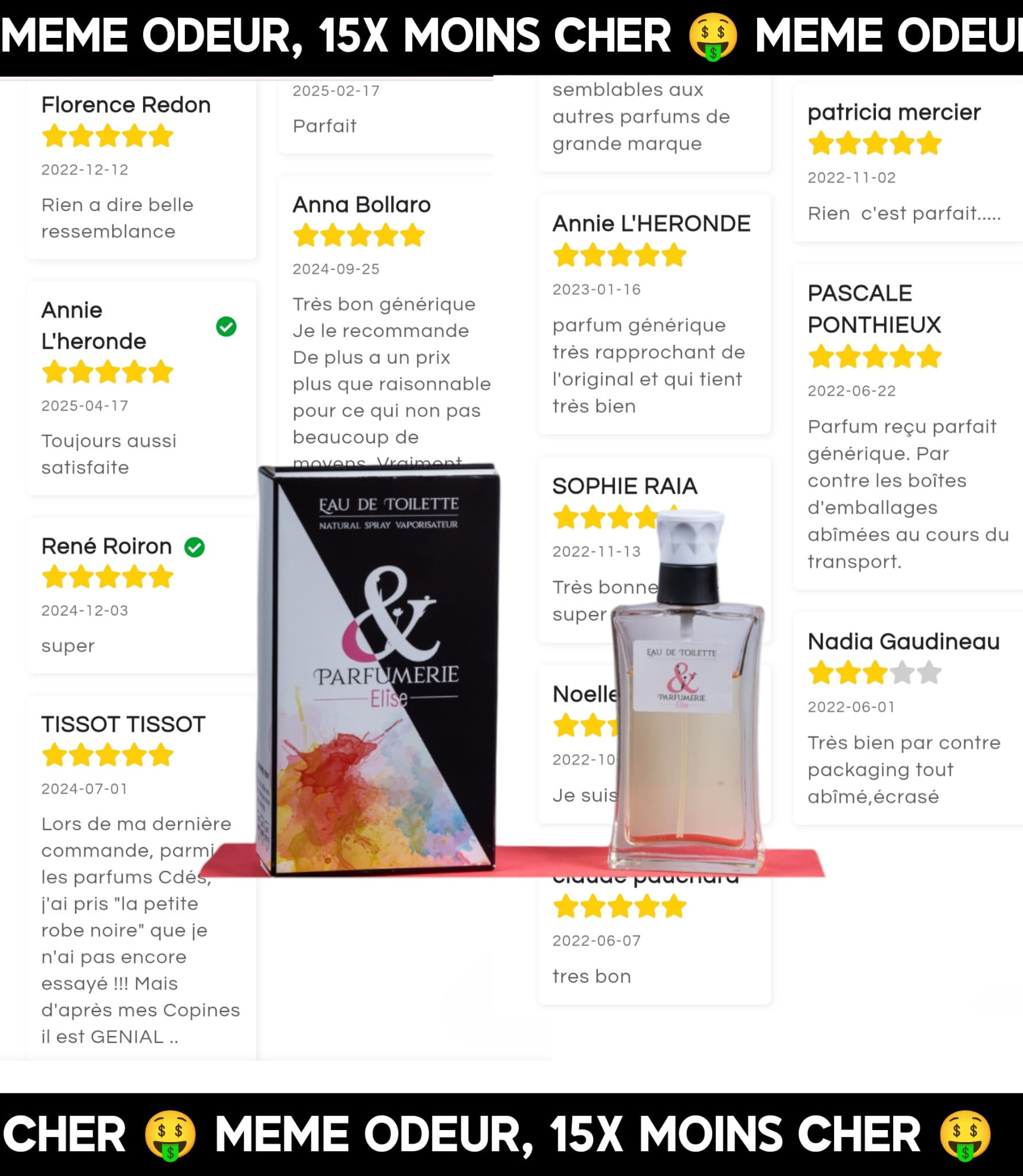 Parfumerie Elise Facebook ad