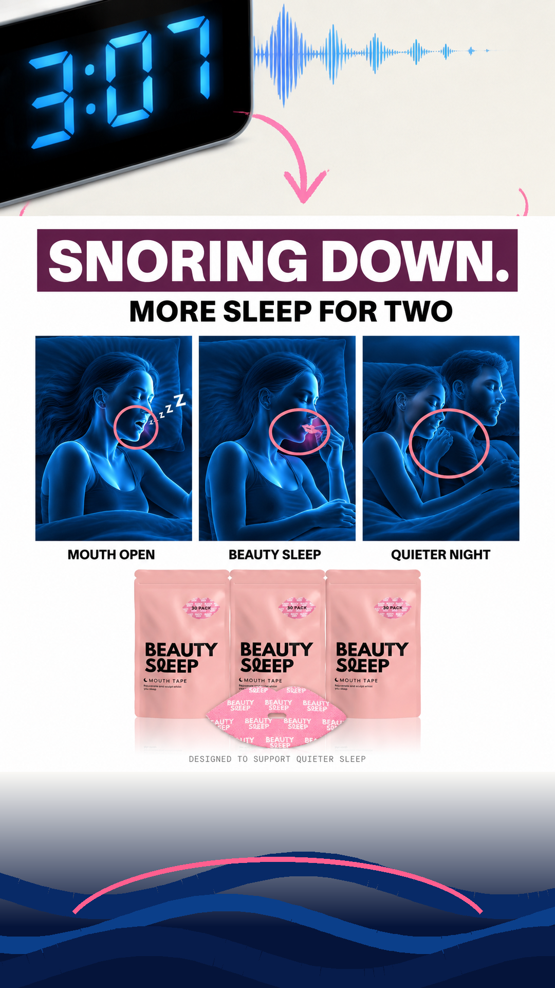 Beauty Sleep Facebook ad