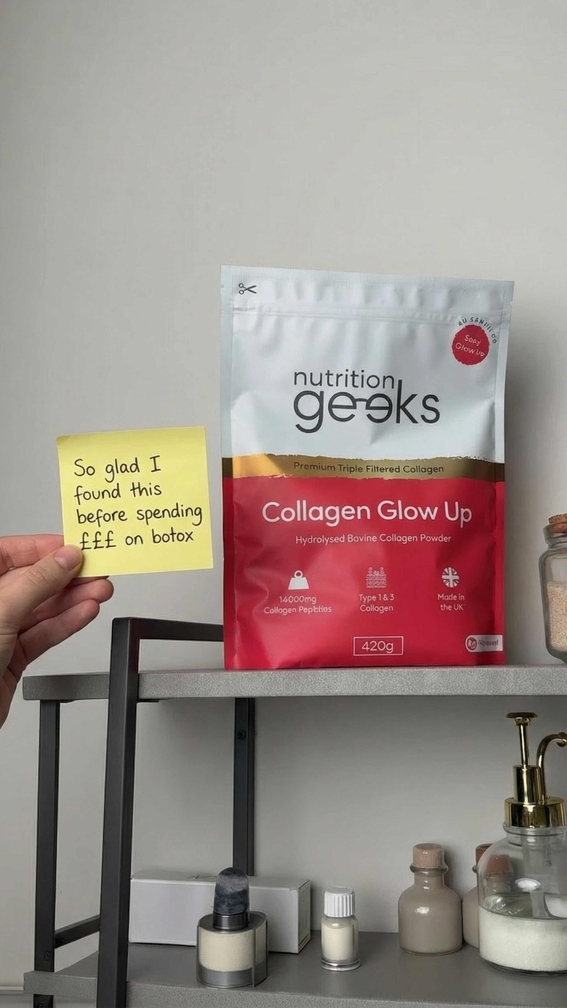 Nutrition Geeks Facebook ad
