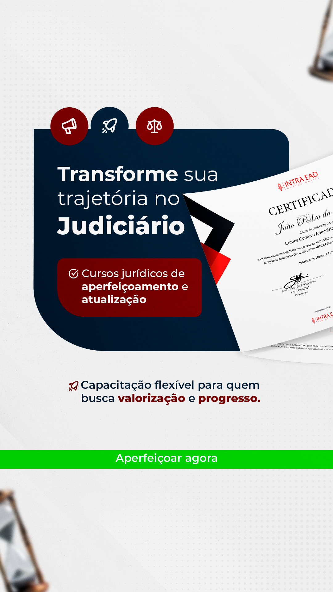 INTRA - Cursos Online Facebook ad from Oct 10, 2025