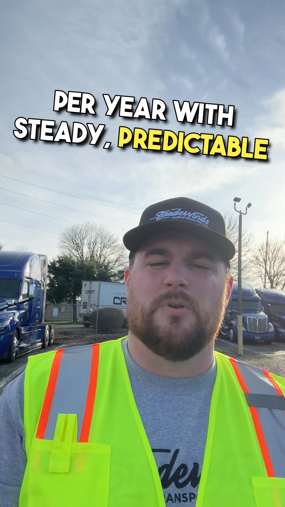 Tradewinds Transportation, LLC Facebook ad from Aug 6, 2026