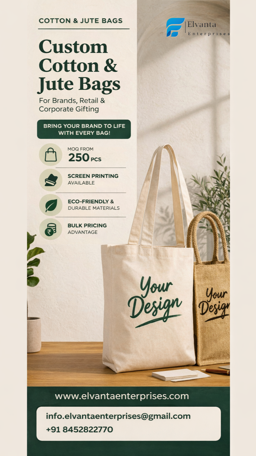 Elvanta Enterprises Facebook ad from Apr 13, 2026