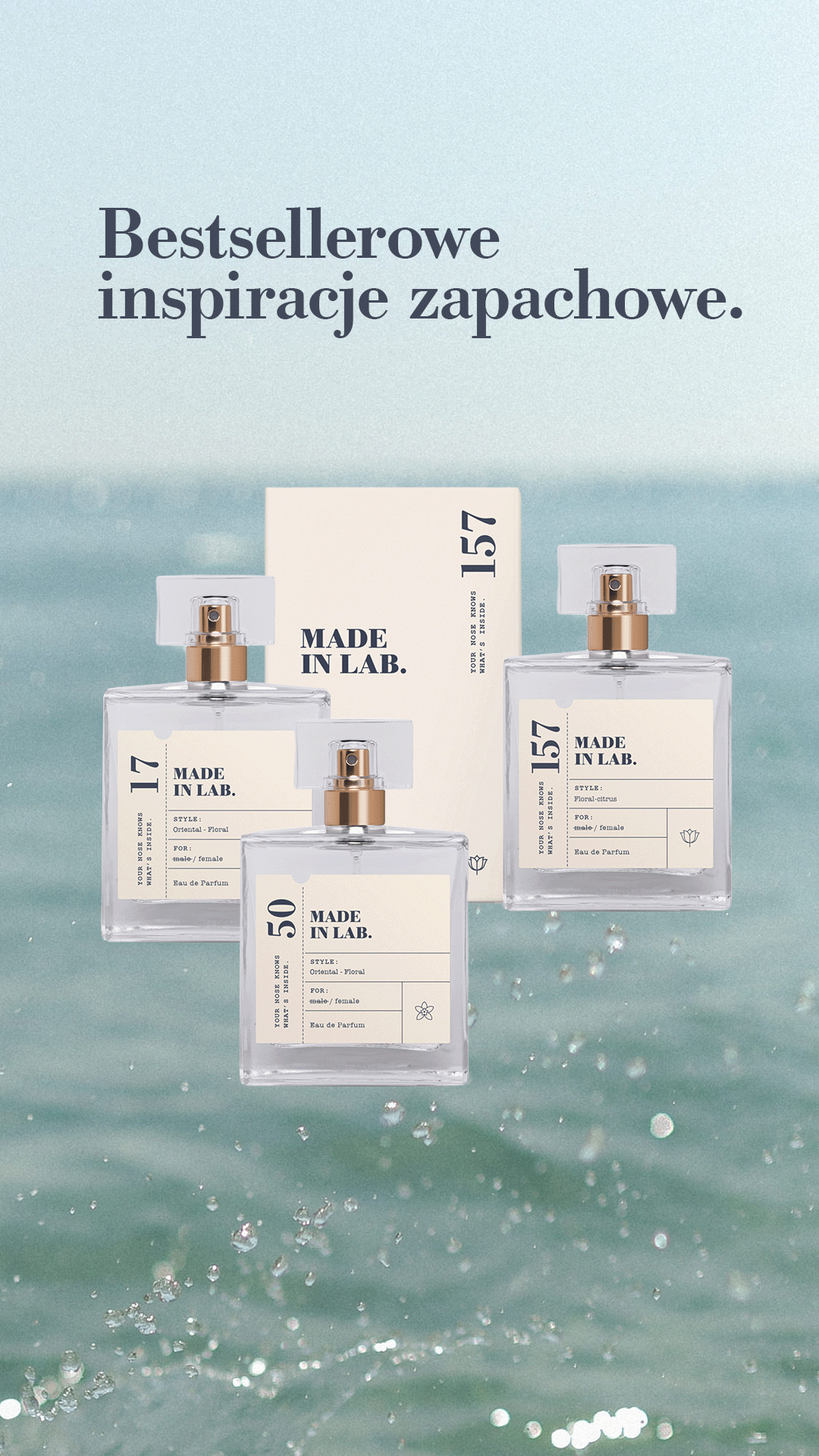 Made in Lab Perfume Facebook ad
