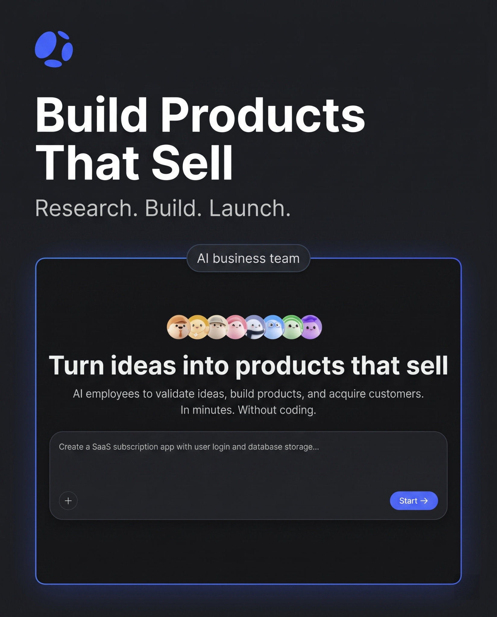 Atoms.dev Facebook ad