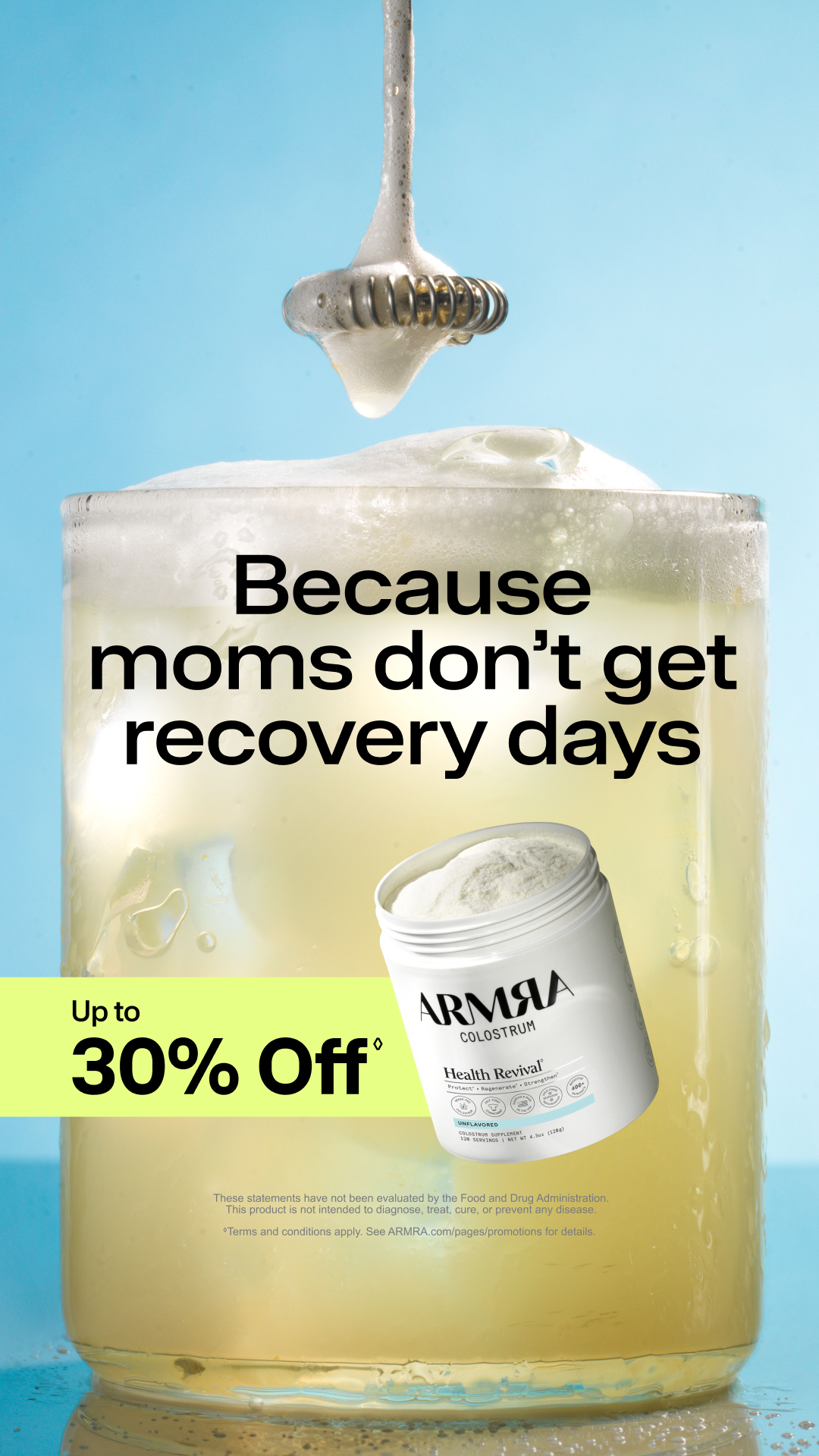 ARMRA Facebook ad