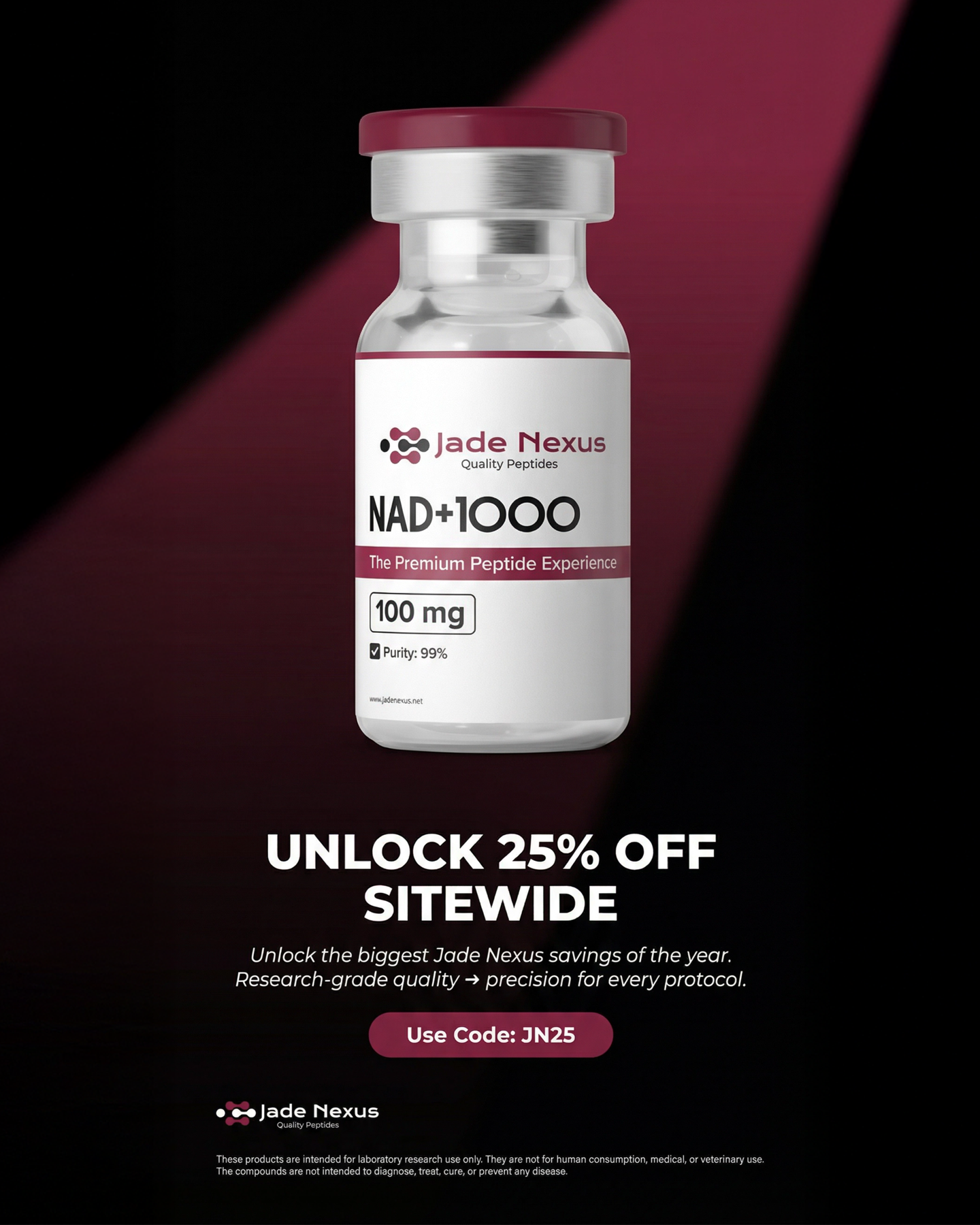 Jade Nexus Facebook ad from Jan 12, 2026