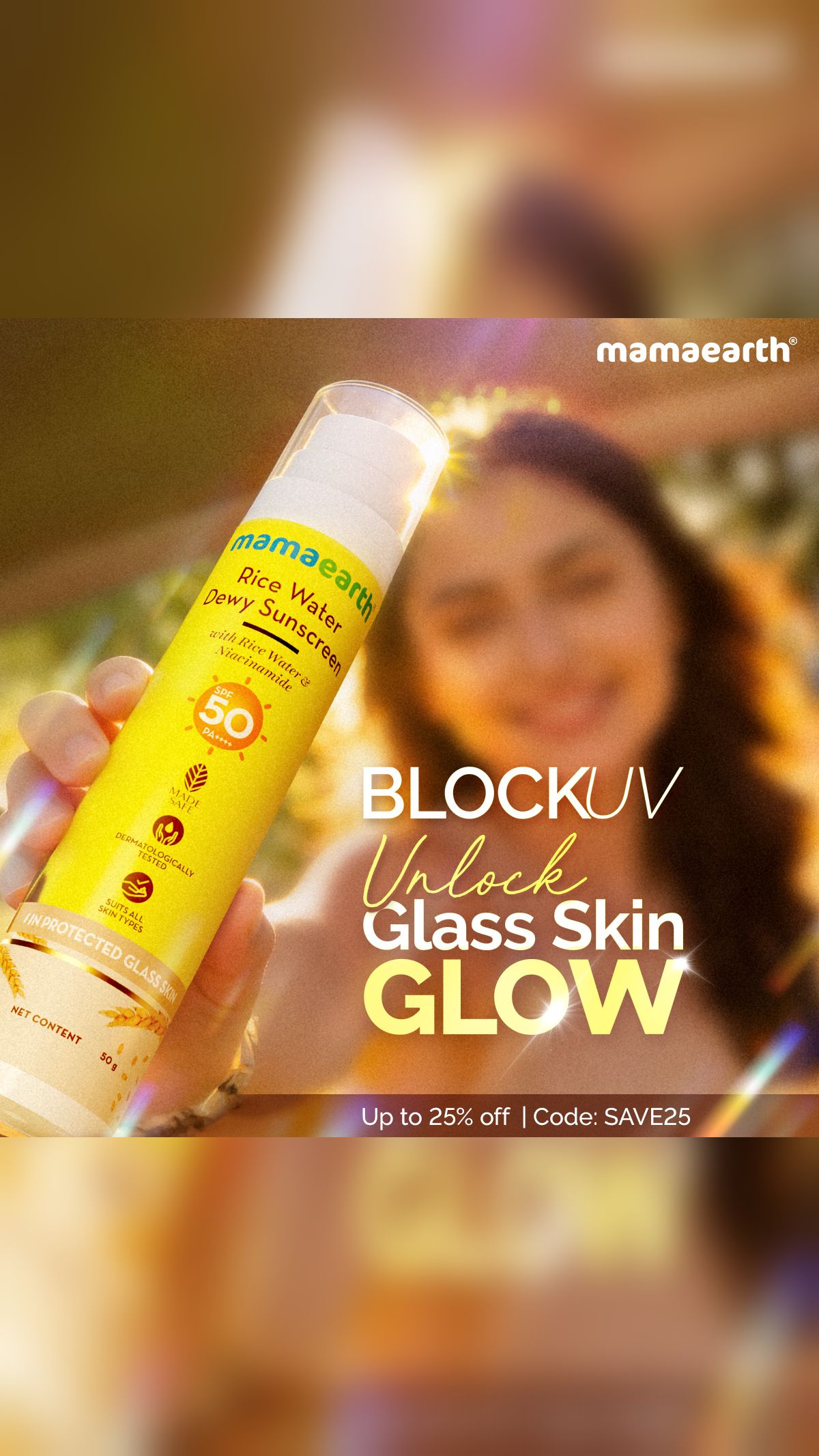 Mamaearth Facebook ad
