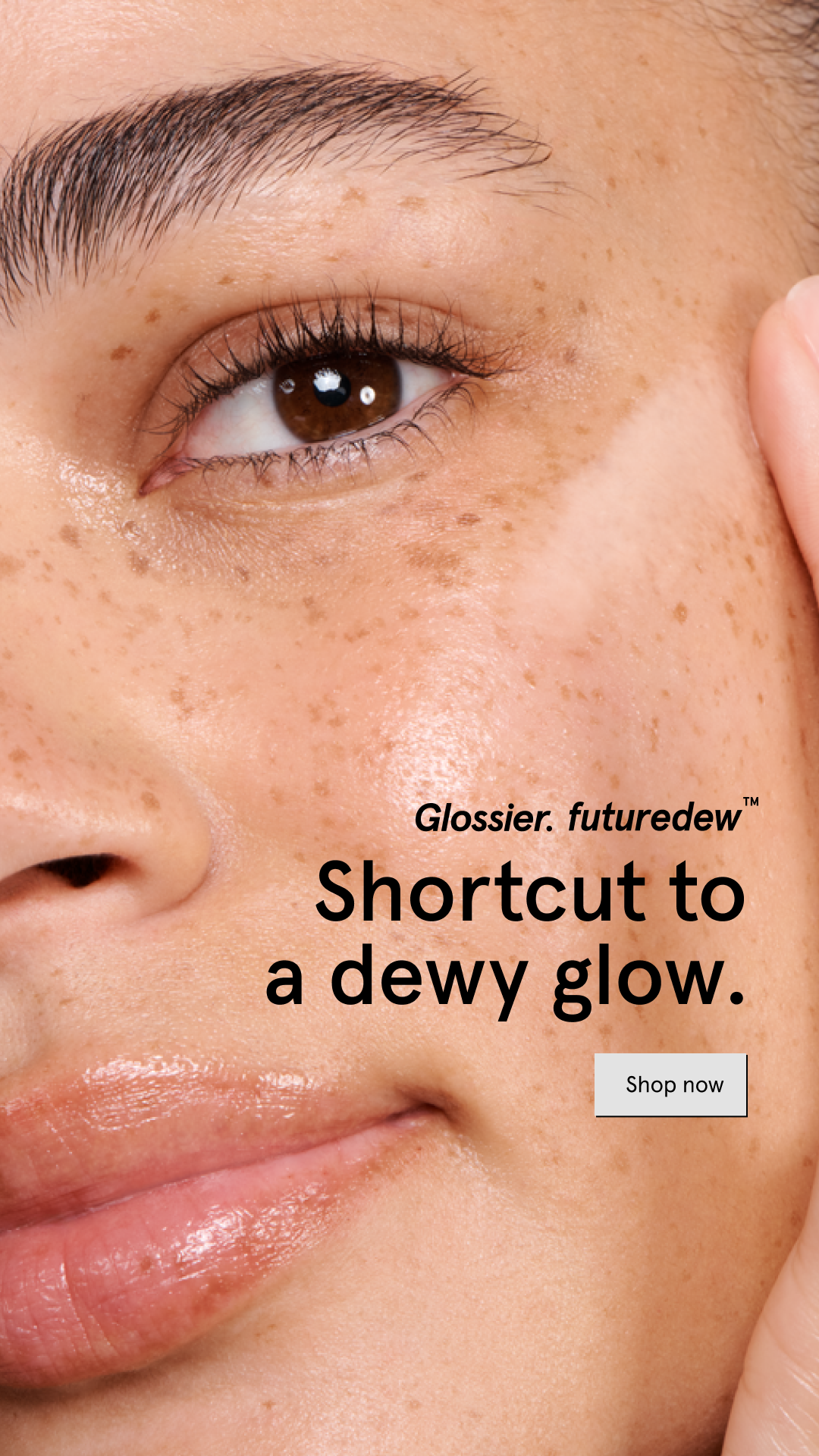 Glossier Facebook ad