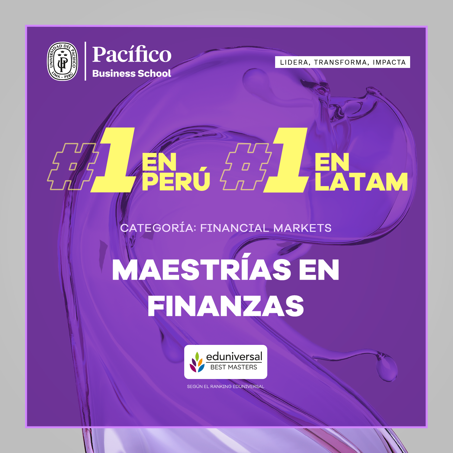 Pacífico Business School Facebook ad