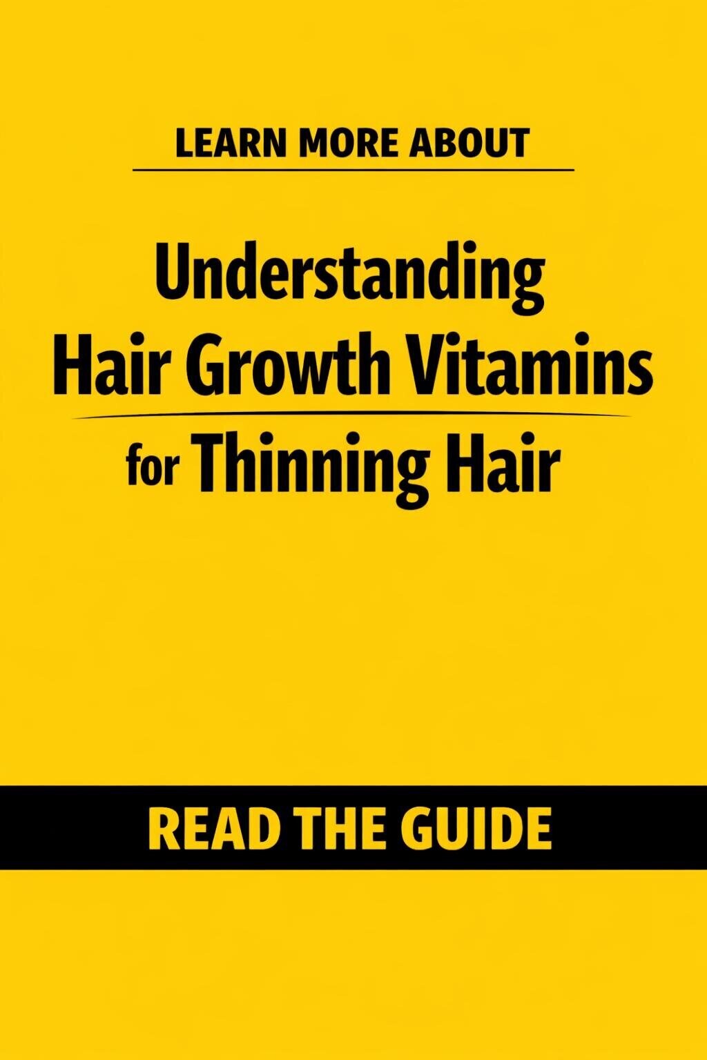 Knowledge Is Power Facebook ad: A Guide to Nutrients That May Support Hair Health