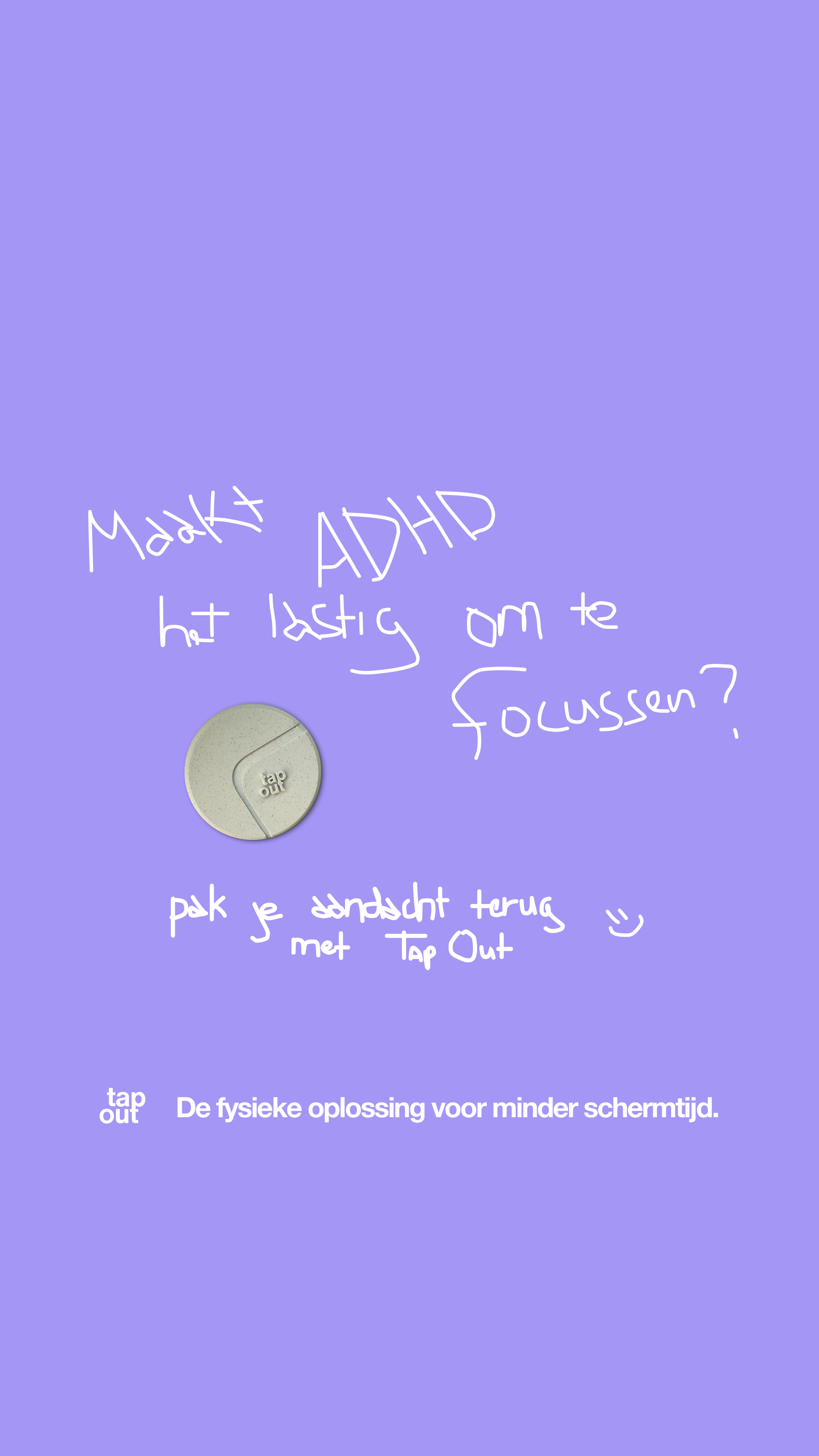 Tap Out Facebook ad