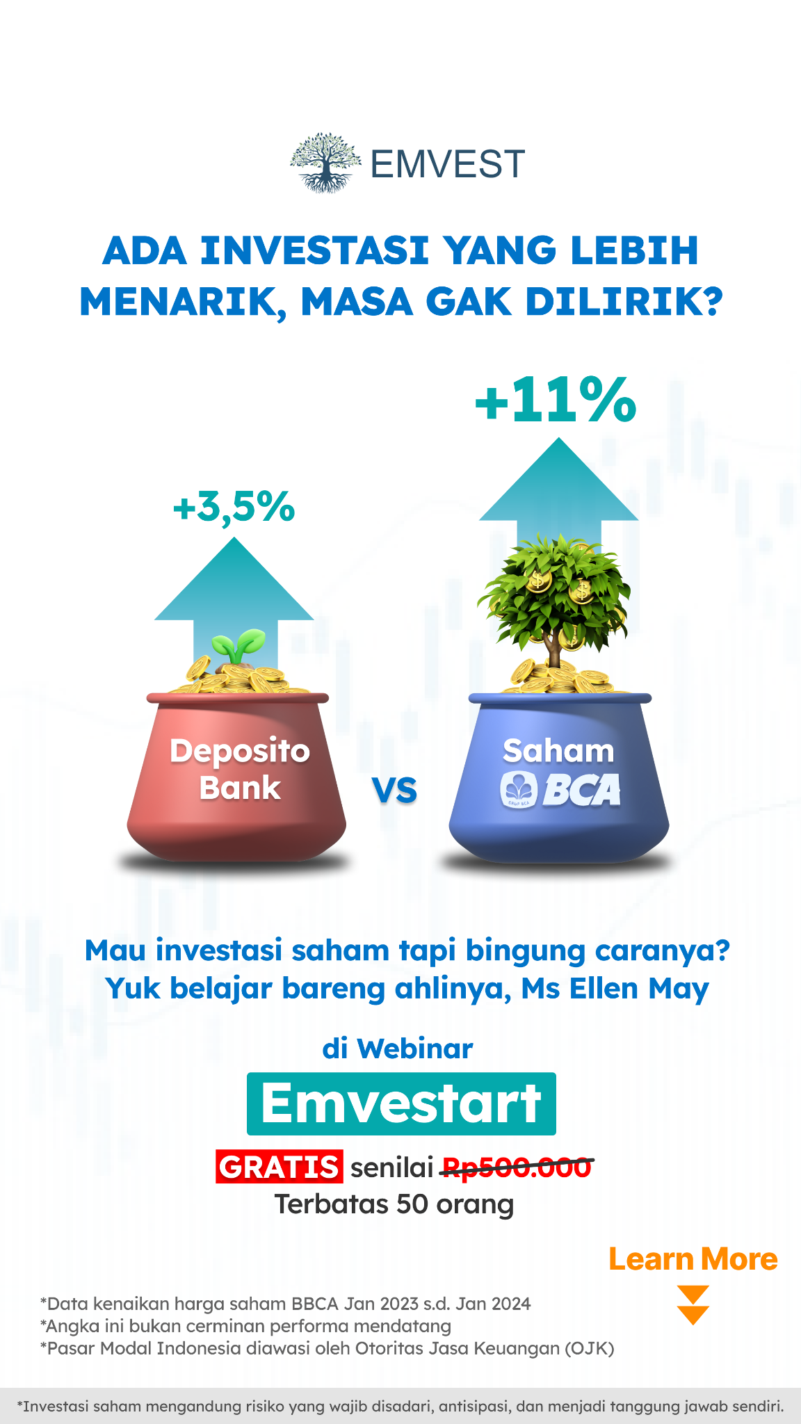 Ellen May - Emtrade Facebook ad