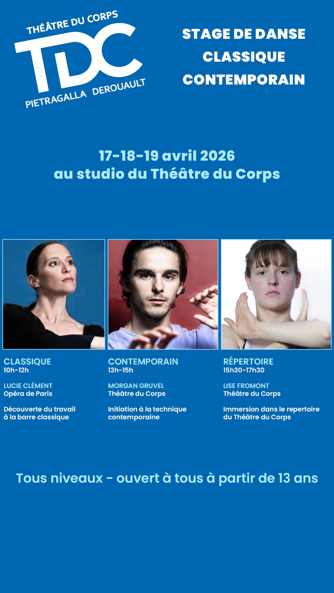 Marie-Claude Pietragalla Facebook ad