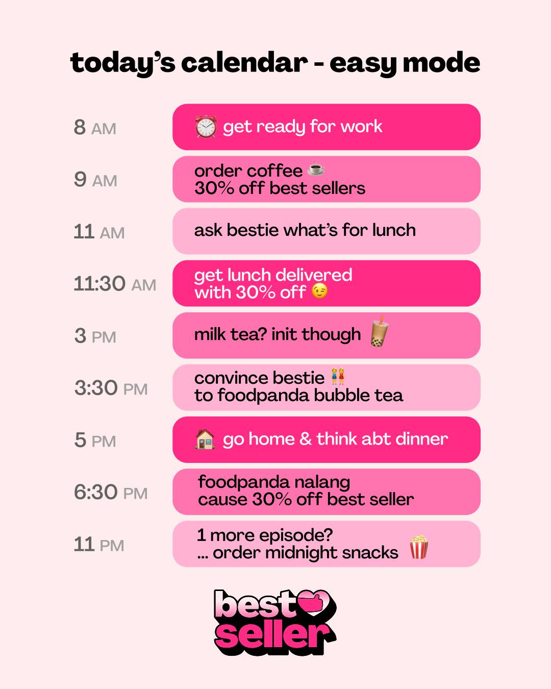 foodpanda Facebook ad