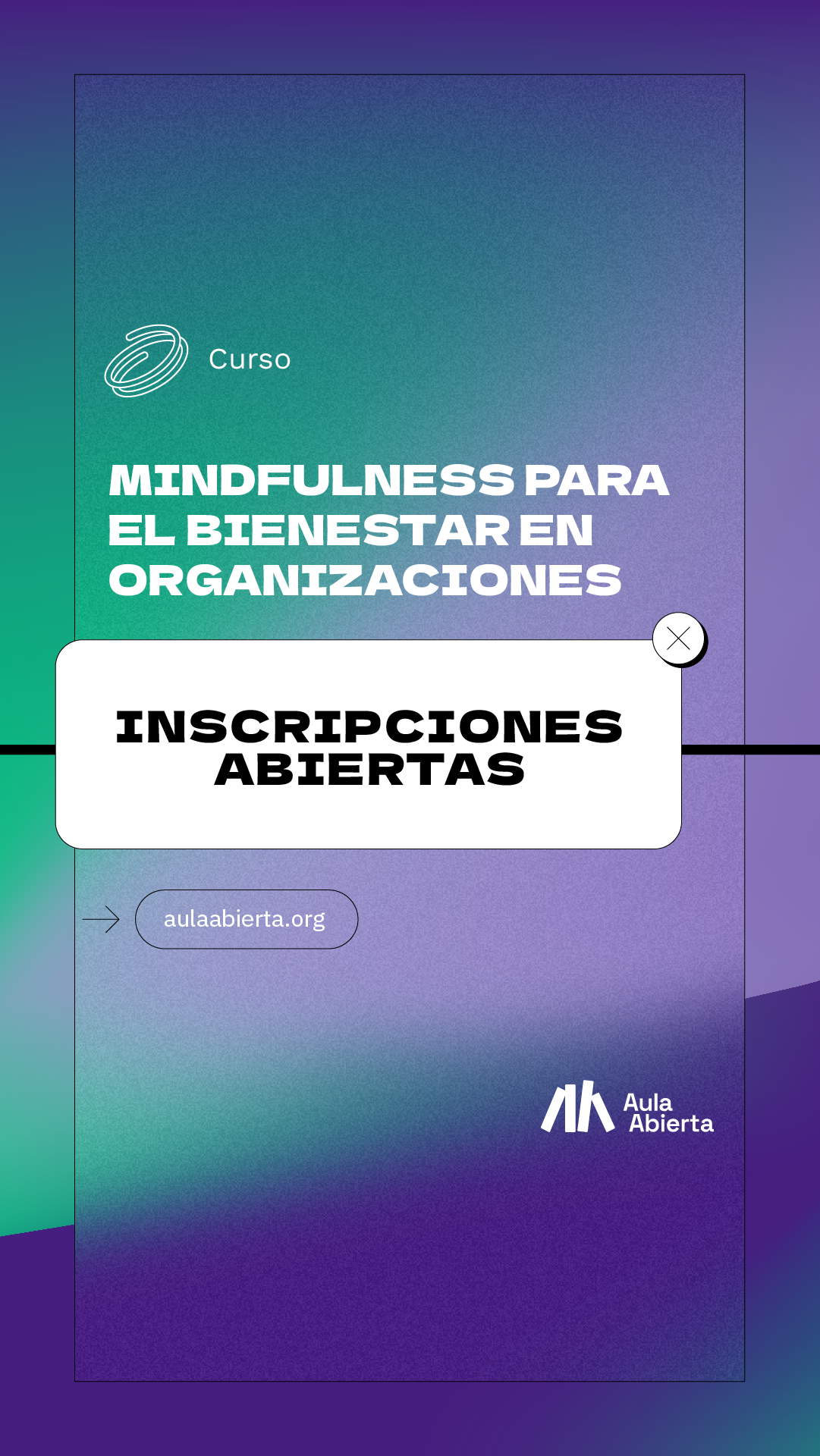 Aula Abierta Facebook ad from Jun 22, 2026