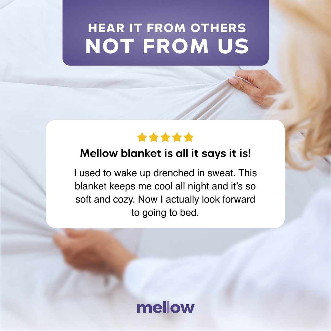 Mellow Comforters Facebook ad
