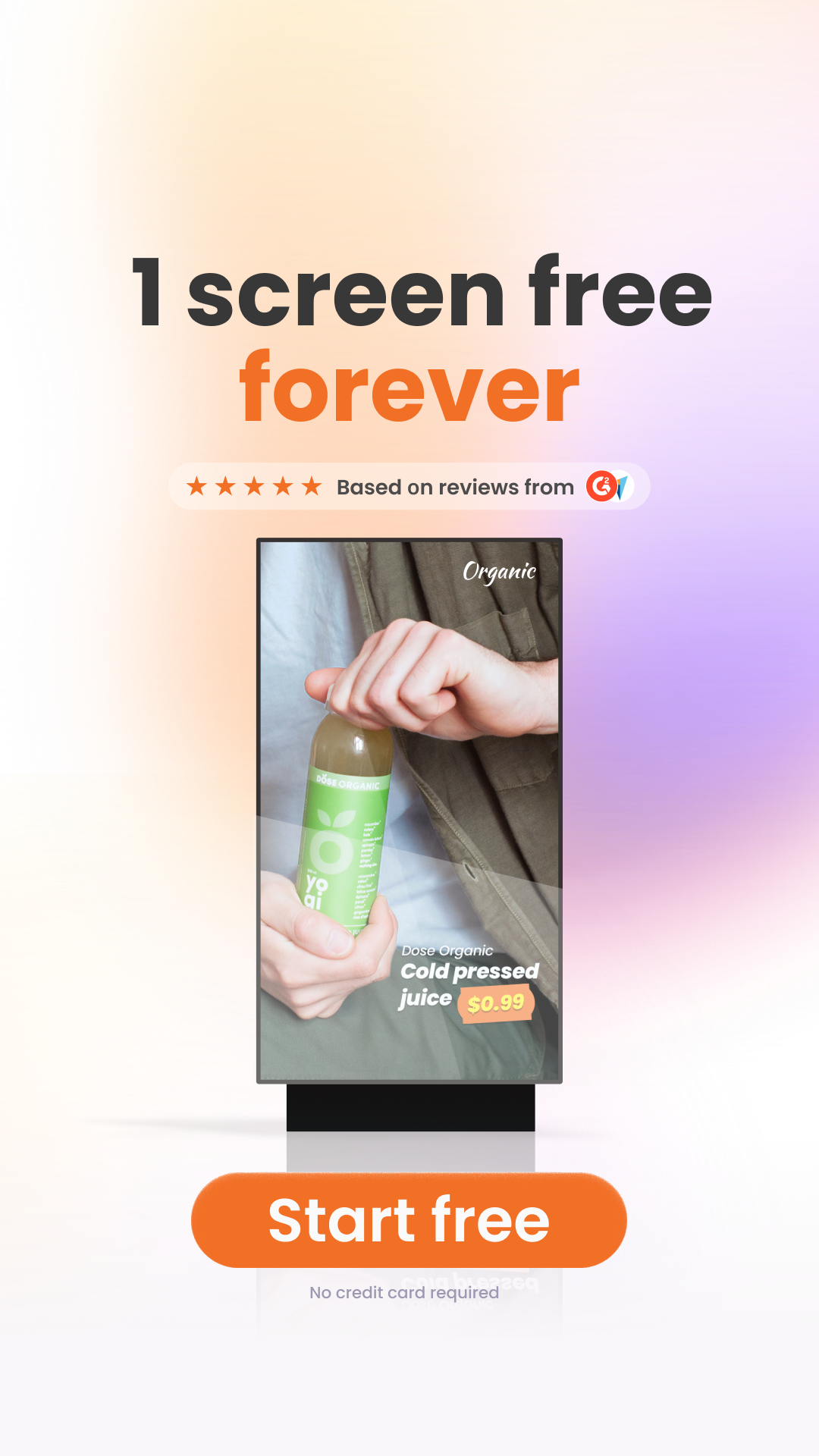Yodeck Facebook ad