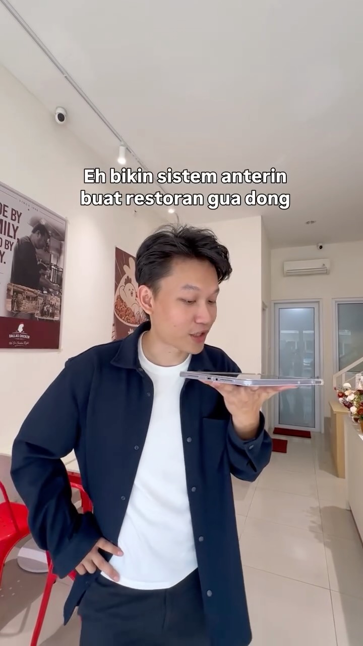 Emergent Labs Facebook ad: Gw coba bikin sistem antrian restoran yang bisa…