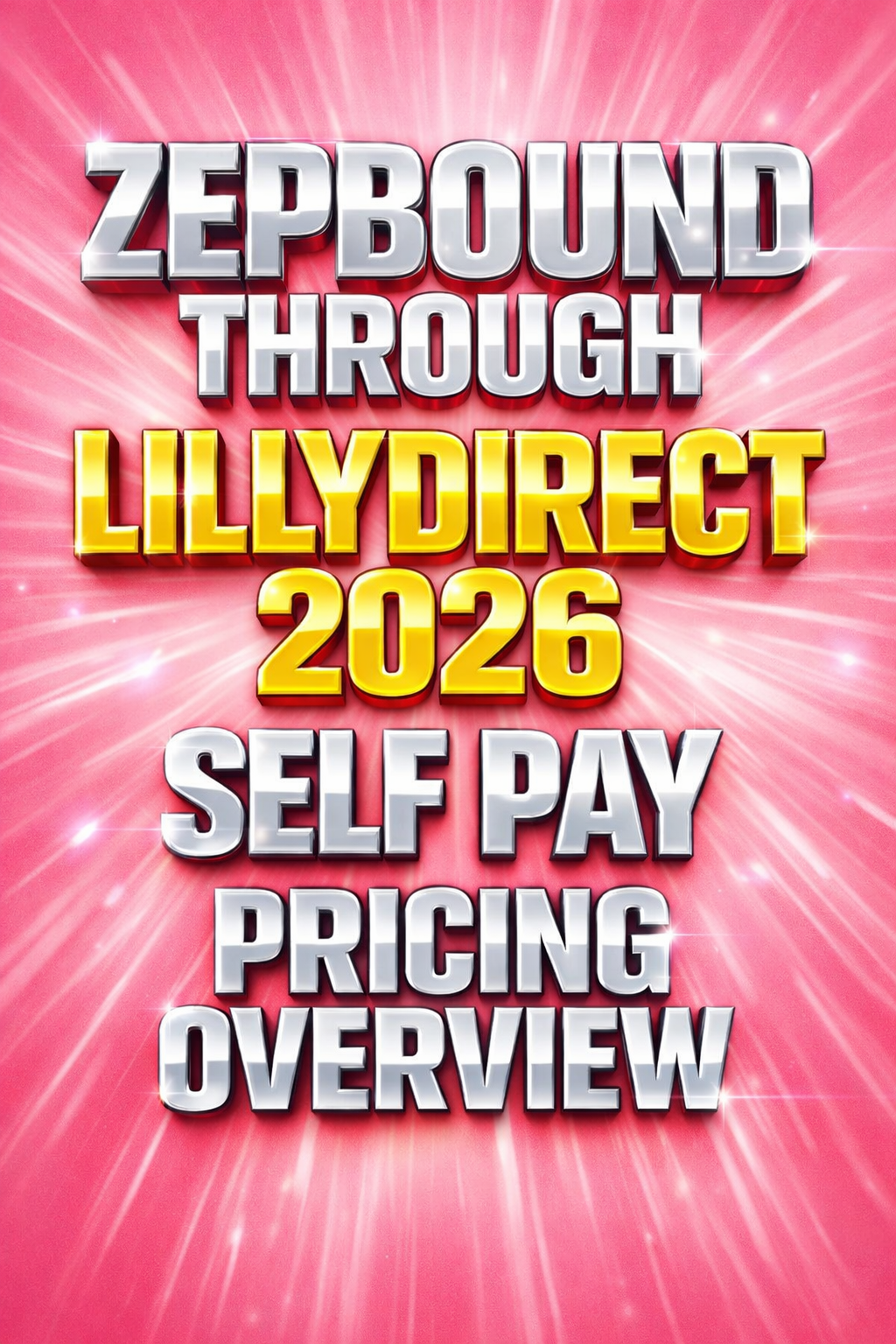 The Simple Lens Facebook ad: Zepbound Through Lillydirect 2026 Self Pay Pricing Overview