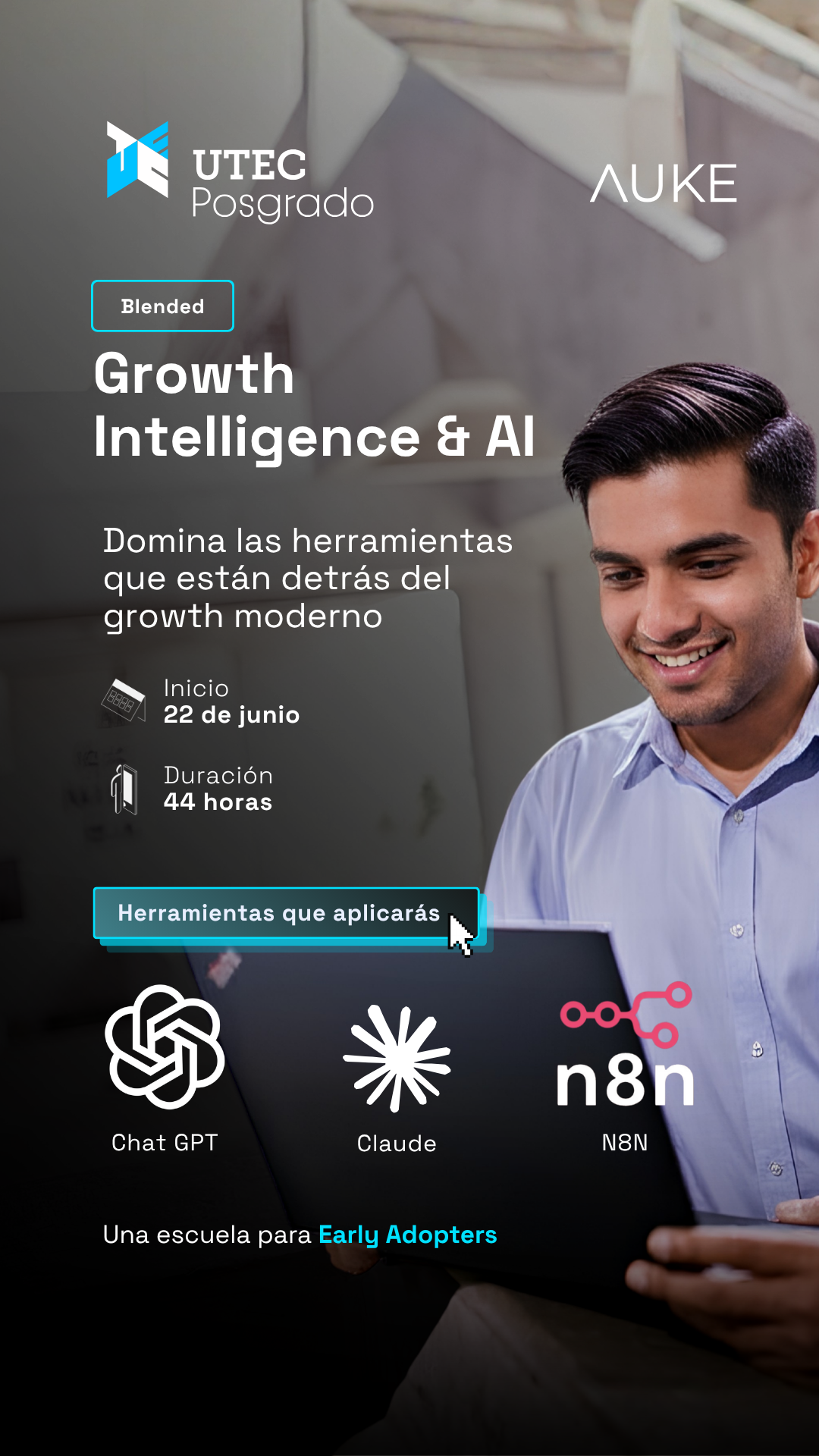 UTEC Posgrado Facebook ad