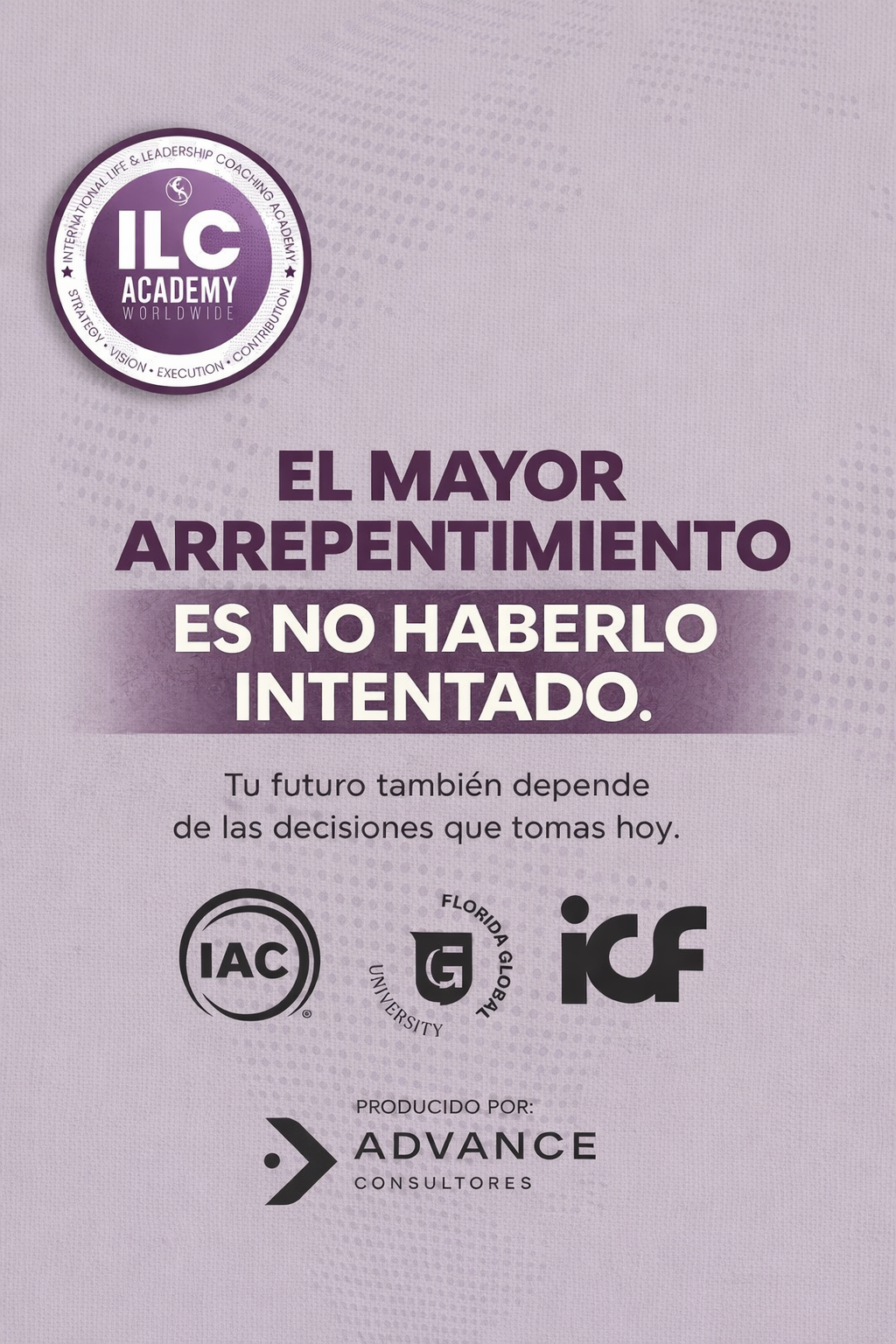 ILC International Life Coaching Academy Facebook ad