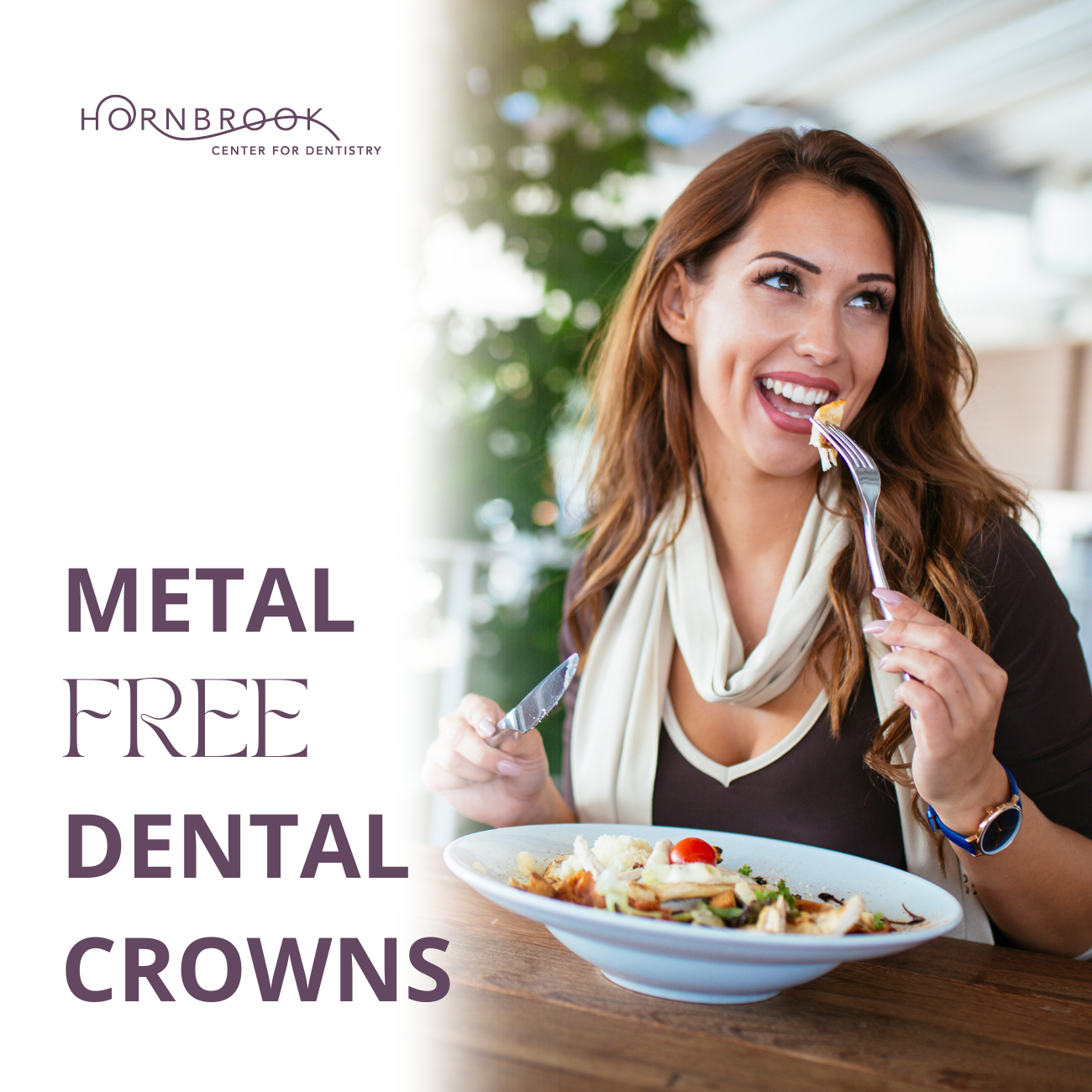 Hornbrook Center For Dentistry Facebook ad from Dec 10, 2025