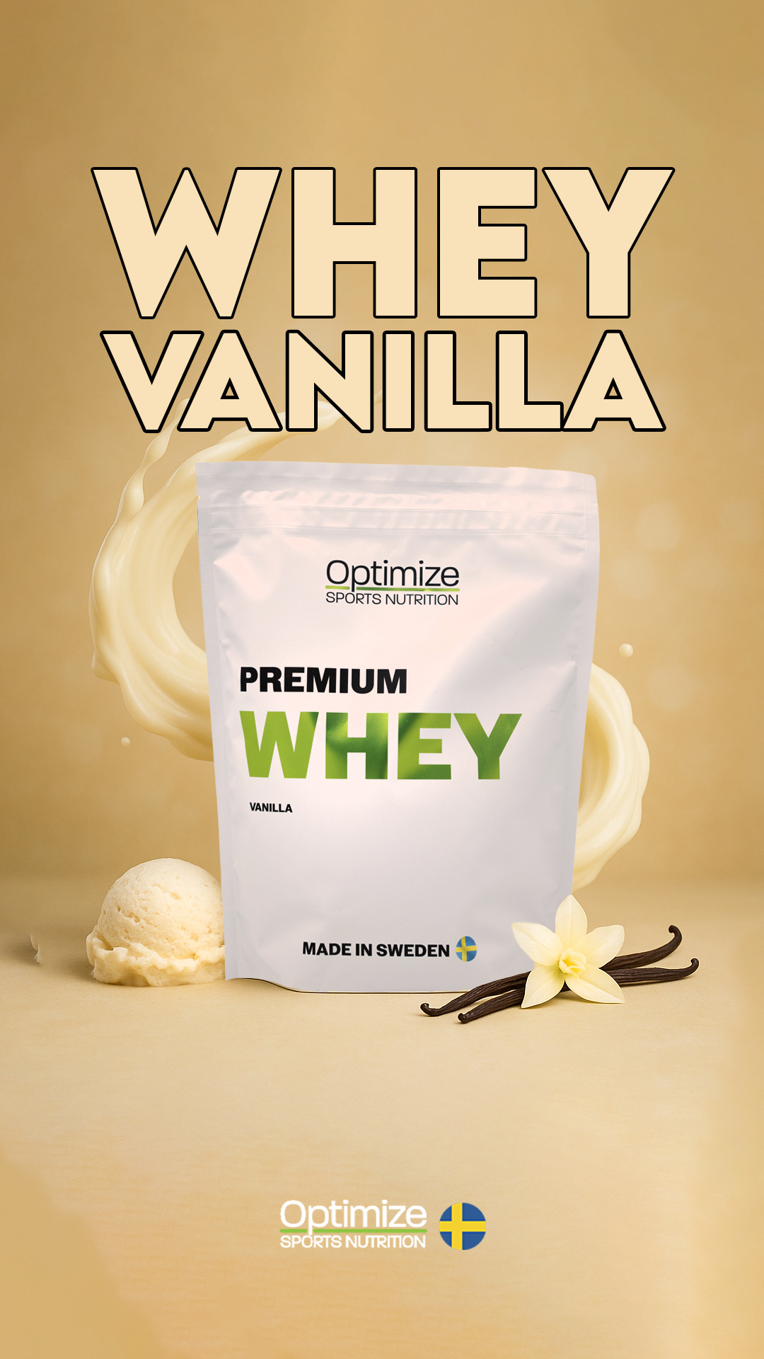 Optimize Sports Nutrition Facebook ad